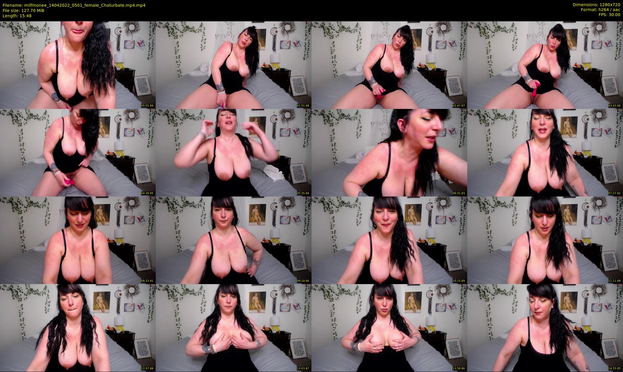 milfmonee — 16 minute Chaturbate female cam show recording, 720p, Apr 14, 2022