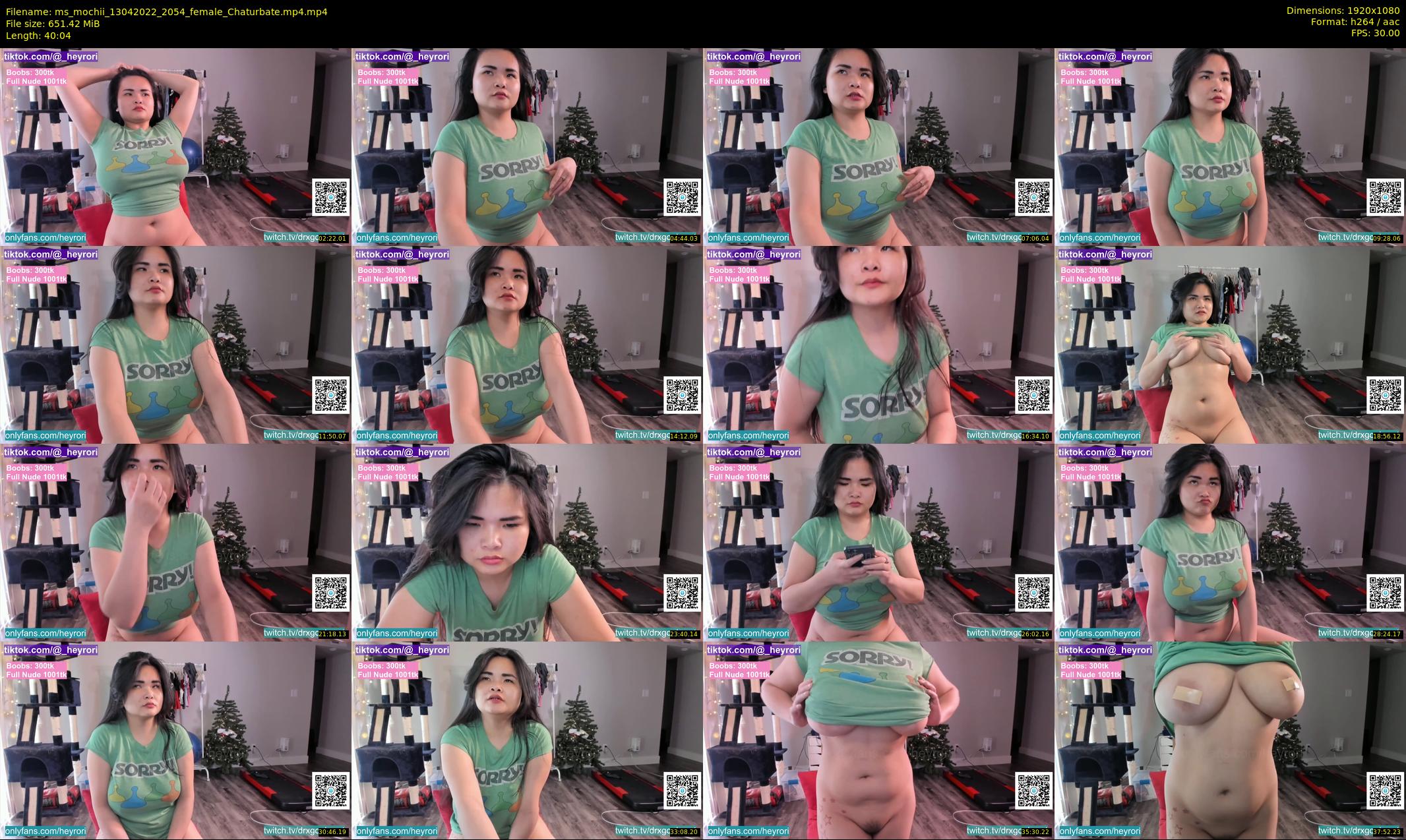 ms_mochii — 41 minute Chaturbate female cam show recording, 1080p, Apr 13, 2022