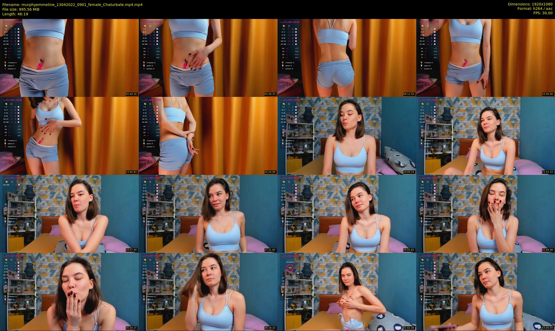 murphyemmeline — 47 minute Chaturbate female cam show recording, 1080p, Apr 13, 2022