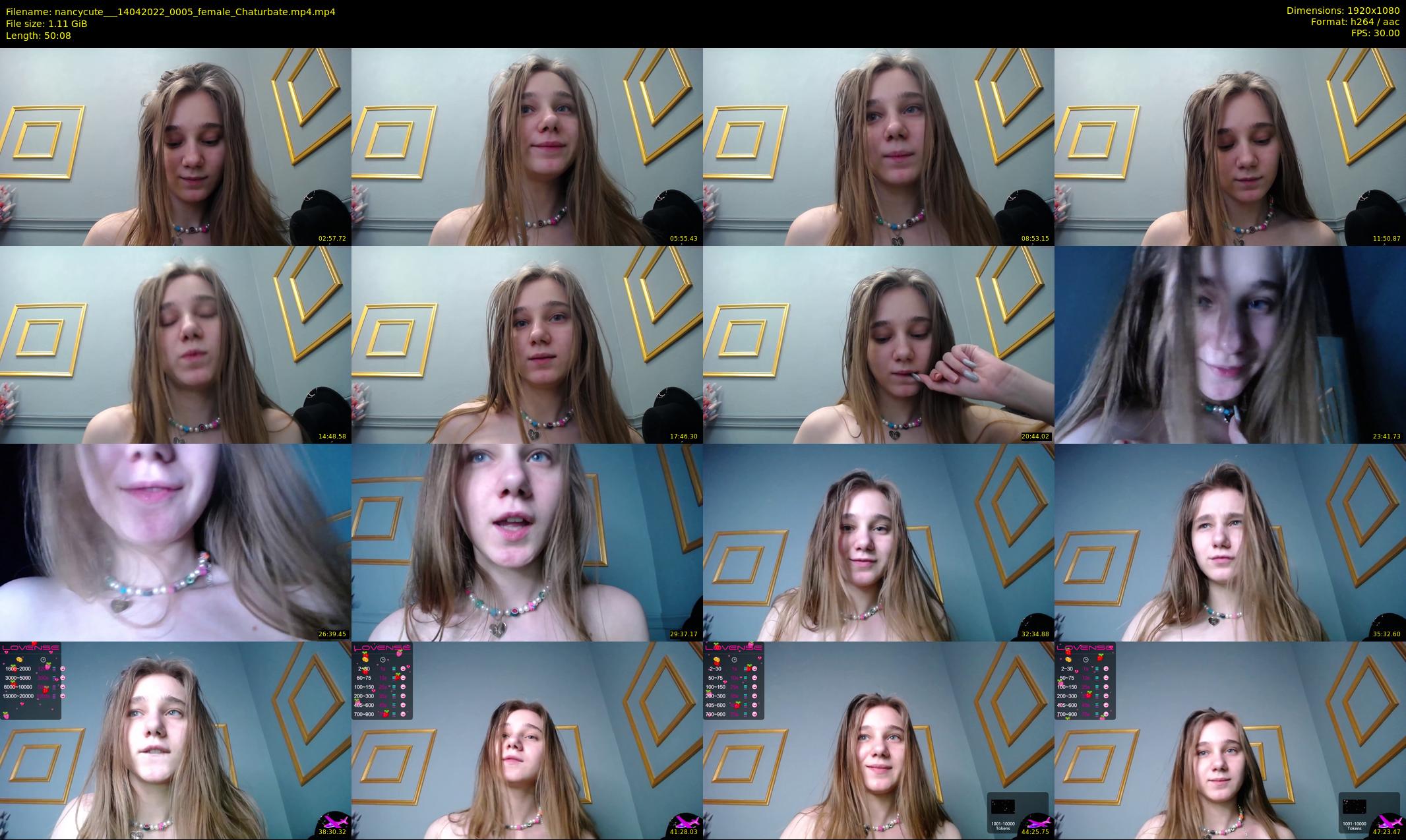 nancycute__ — 51 minute Chaturbate female cam show recording, 1080p, Apr 14, 2022