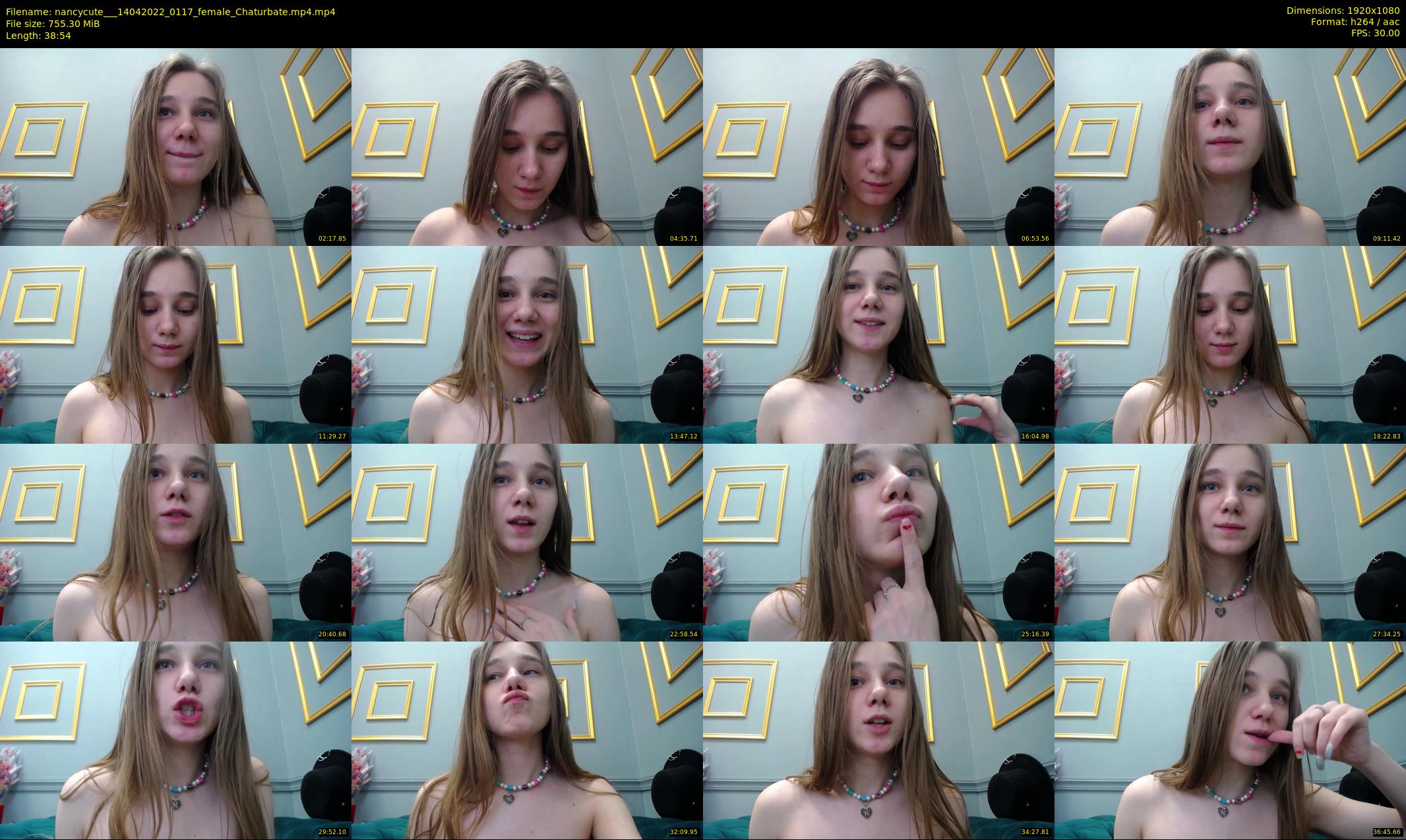 nancycute__ — 39 minute Chaturbate female cam show recording, 1080p, Apr 14, 2022