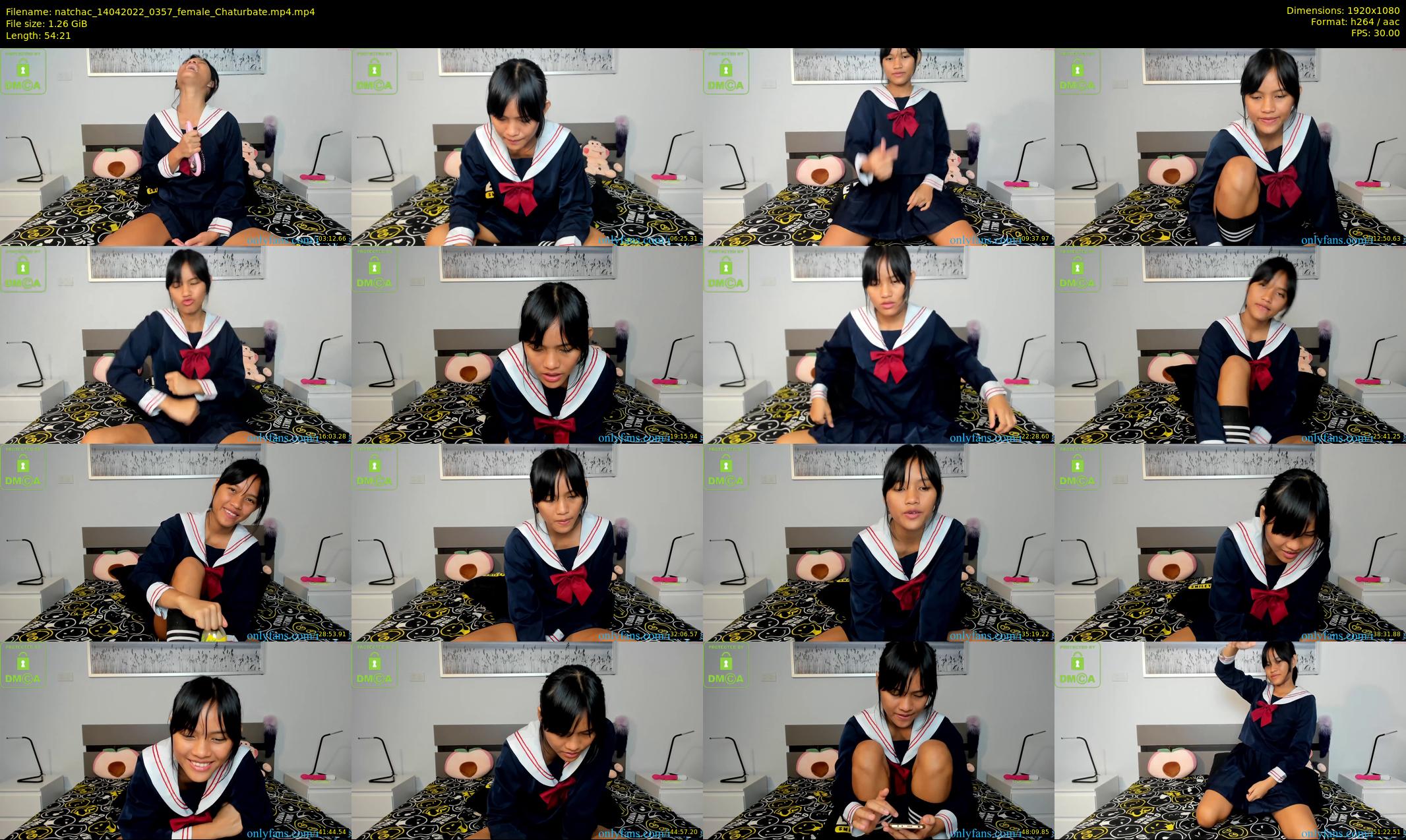 natchac — 55 minute Chaturbate female cam show recording, 1080p, Apr 14, 2022