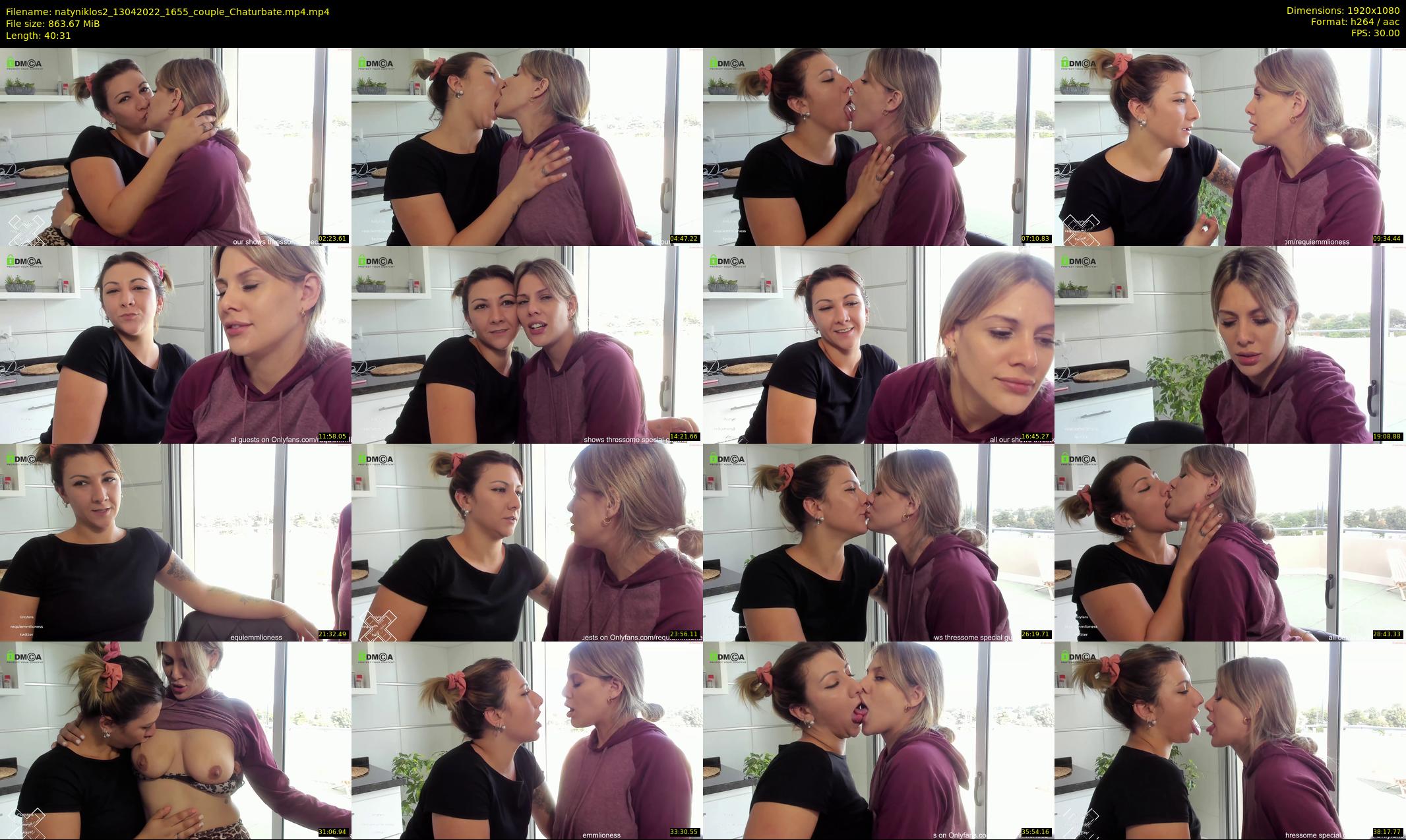 natyniklos2 — 41 minute Chaturbate couple cam show recording, 1080p, Apr 13, 2022