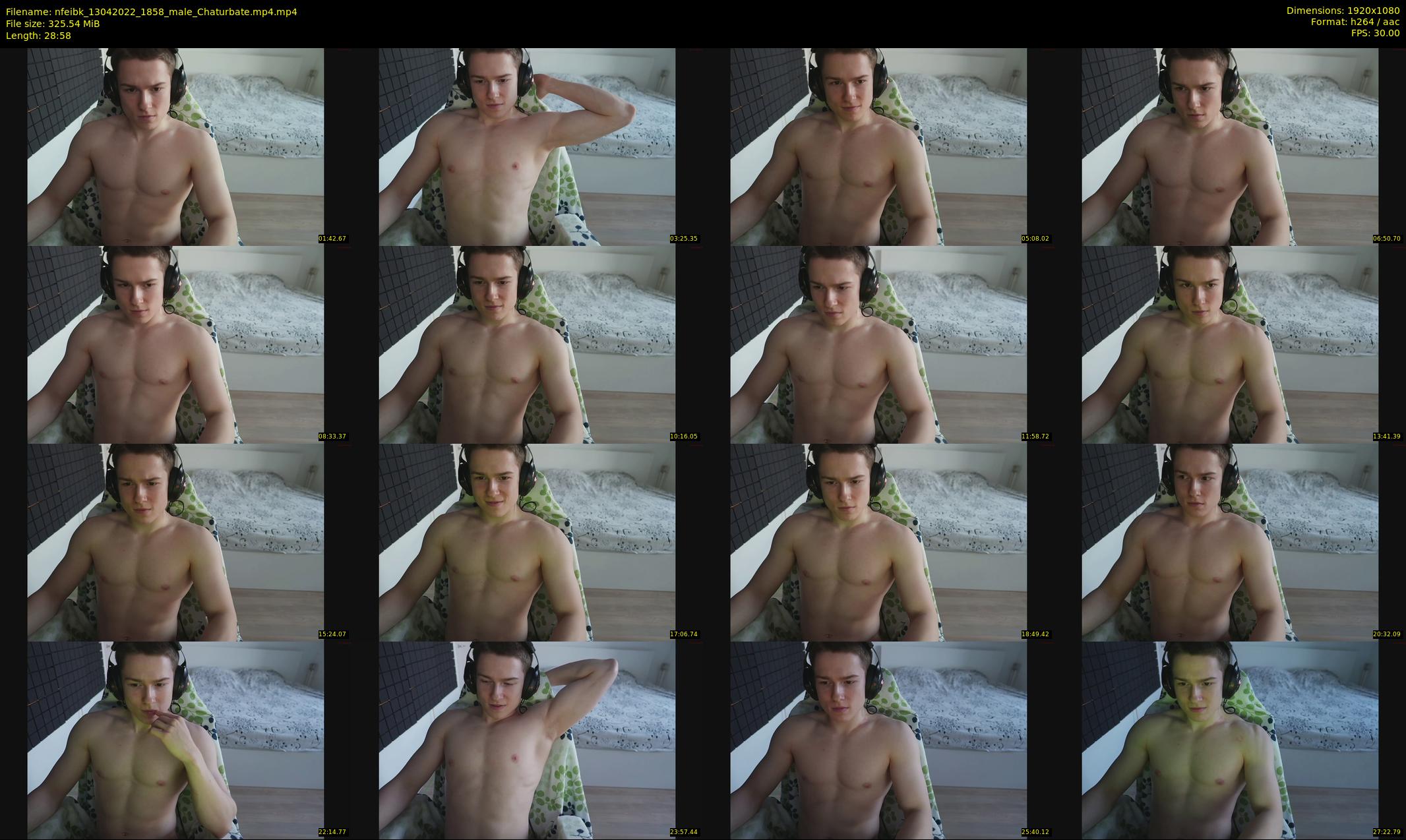 nfeibk — 29 minute Chaturbate male cam show recording, 1080p, Apr 13, 2022