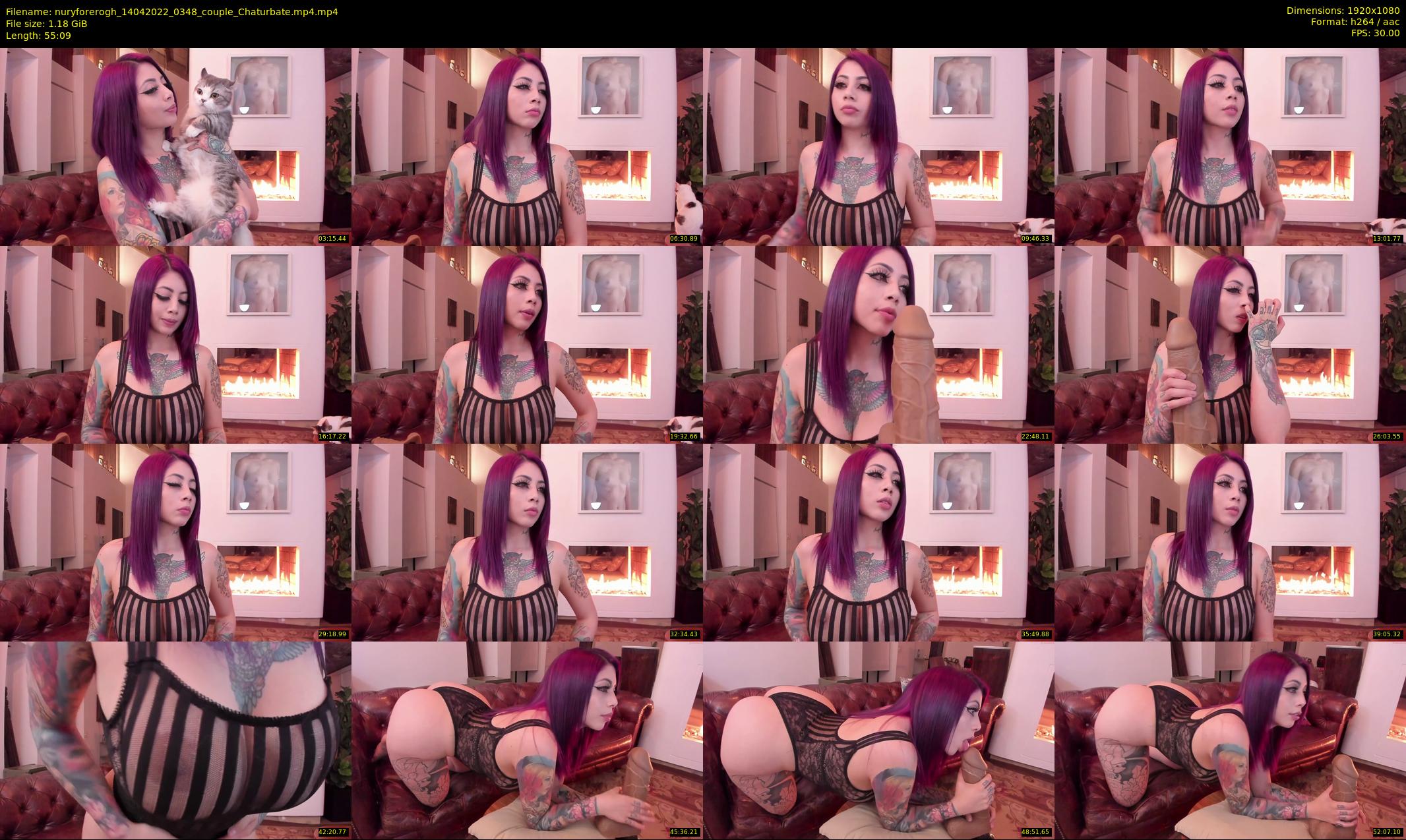 nuryforerogh — 56 minute Chaturbate female cam show recording, 1080p, Apr 14, 2022