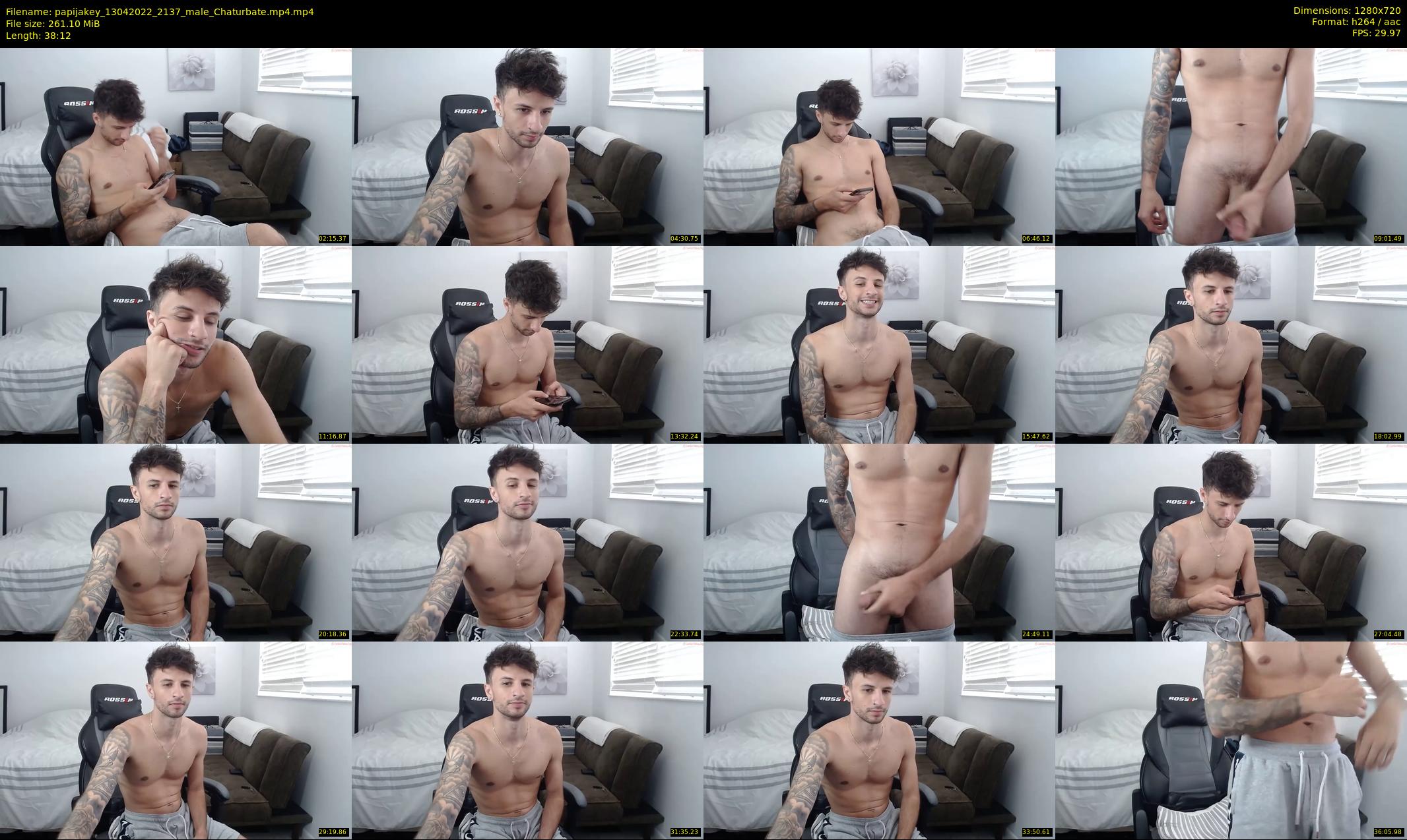 papijakey — 39 minute Chaturbate male cam show recording, 720p, Apr 13, 2022