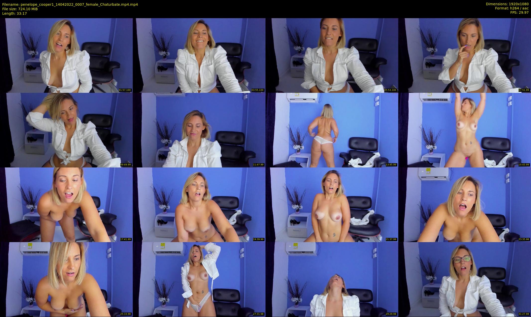 penelope_cooper1 — 34 minute Chaturbate female cam show recording, 1080p, Apr 14, 2022