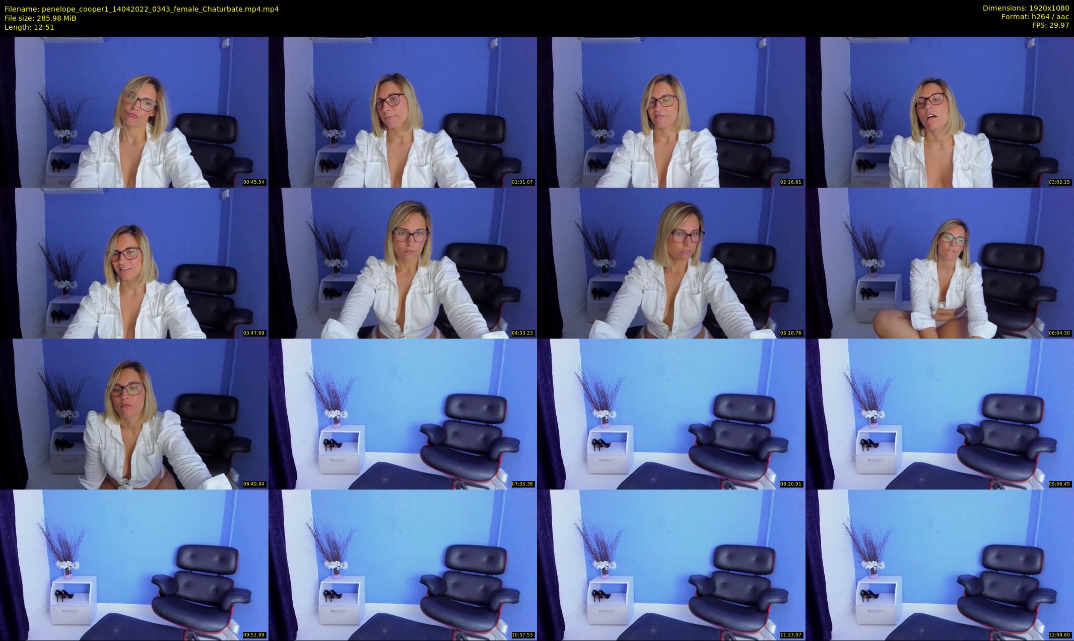 penelope_cooper1 — 13 minute Chaturbate female cam show recording, 1080p, Apr 14, 2022
