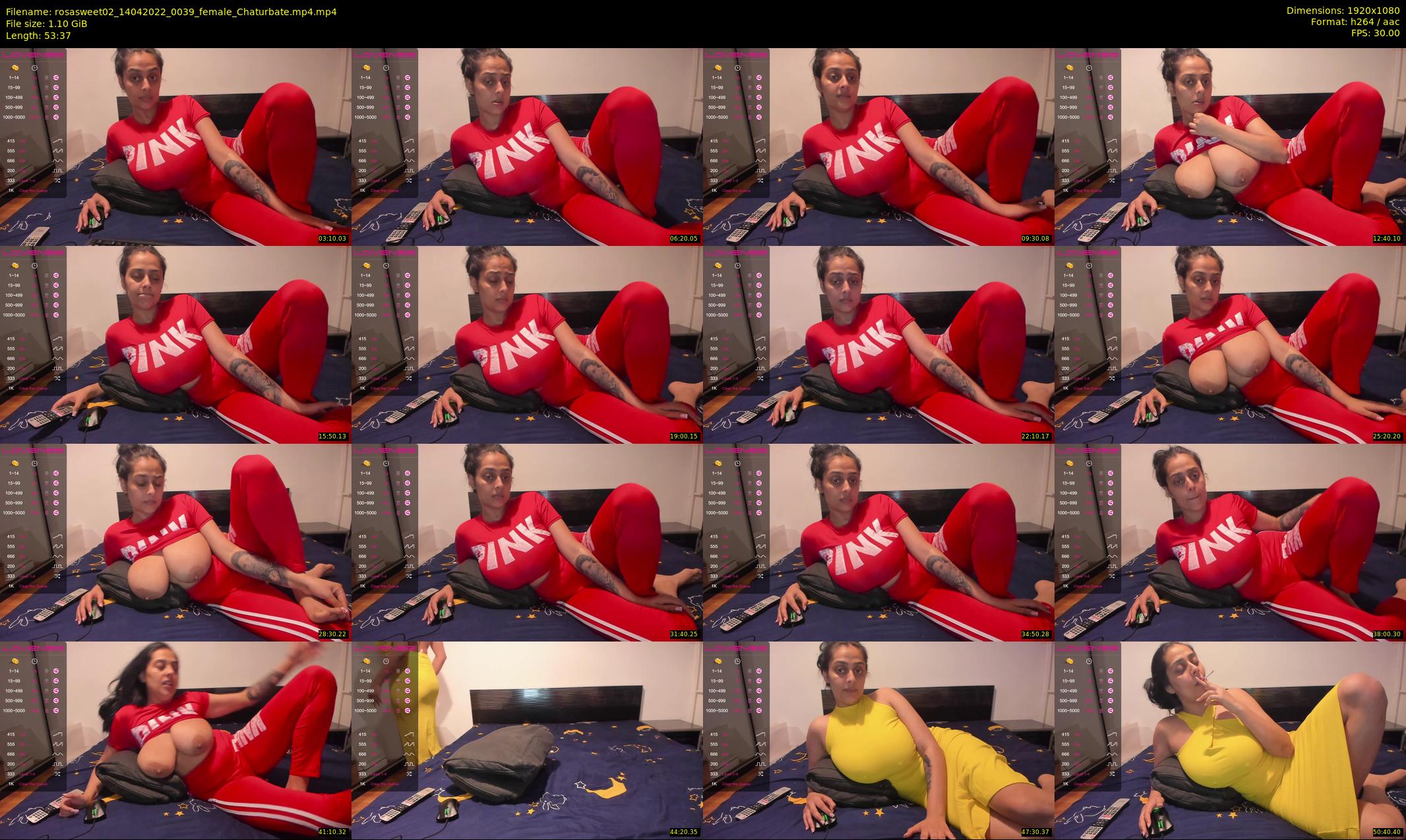 rosasweet02 — 54 minute Chaturbate female cam show recording, 1080p, Apr 14, 2022