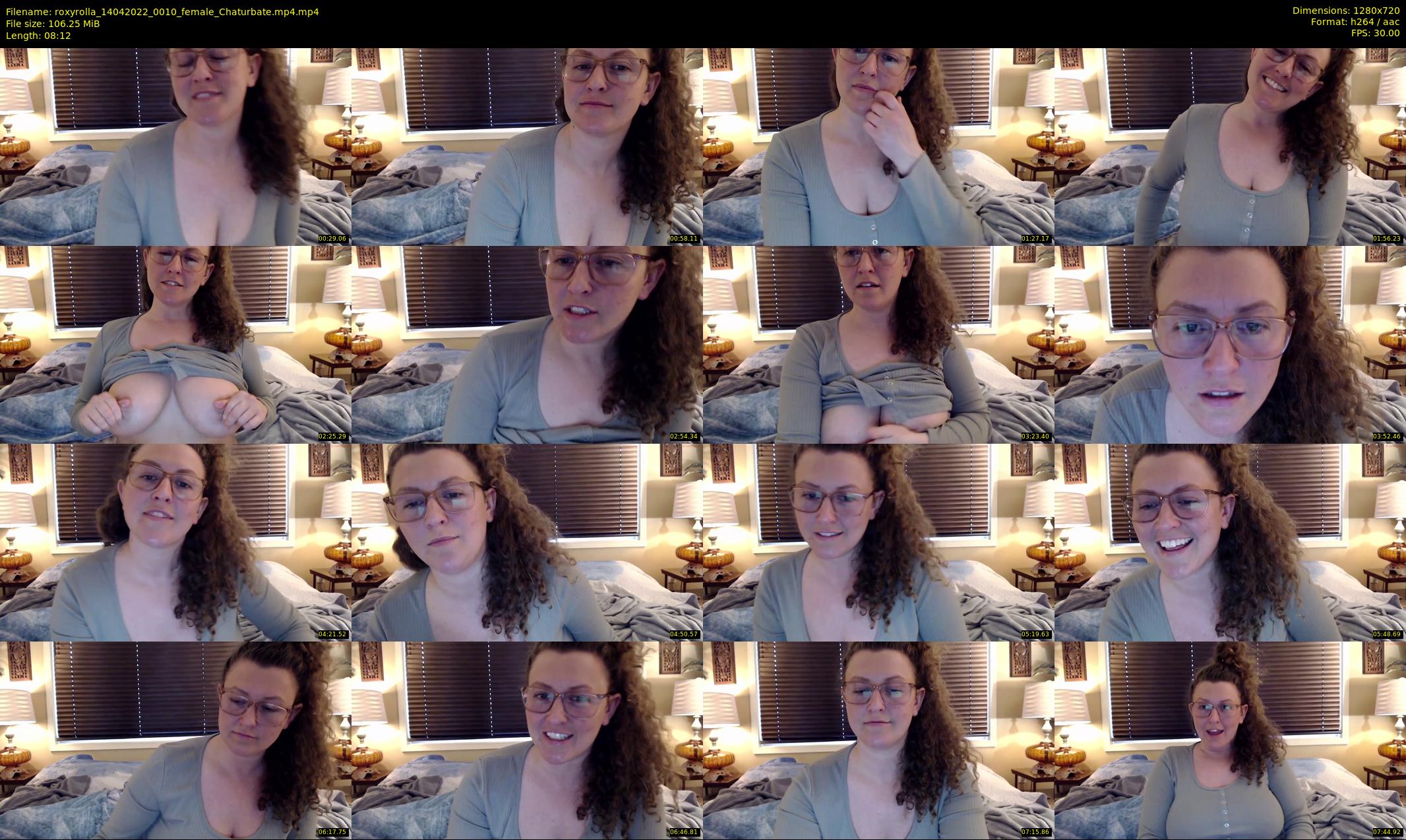 roxyrolla — 9 minute Chaturbate female cam show recording, 720p, Apr 14, 2022
