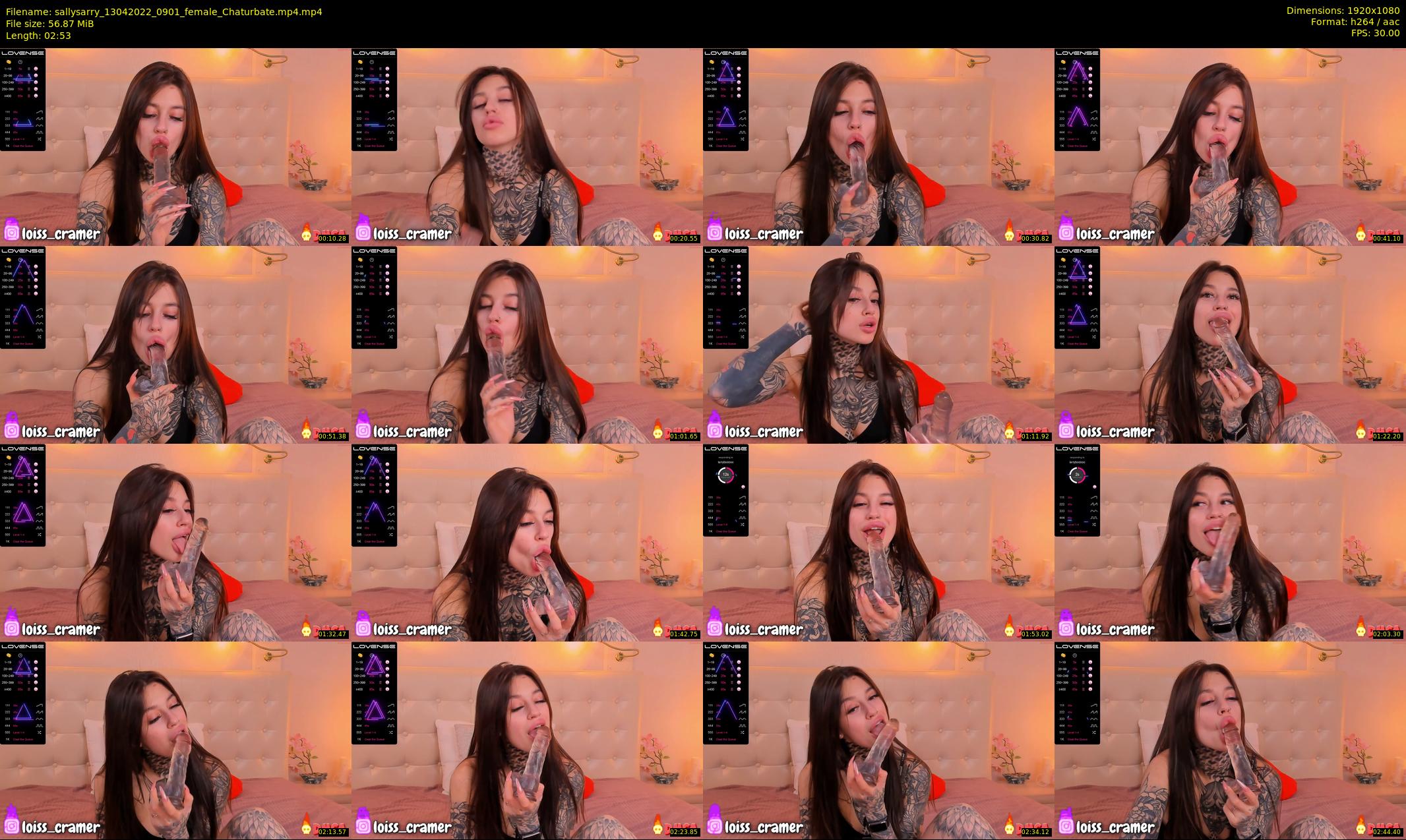 sallysarry — 3 minute Chaturbate couple cam show recording, 1080p, Apr 13, 2022