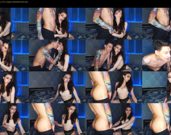 shineblue2728 — 18 minute Chaturbate couple cam show recording, 1080p, Apr 13, 2022