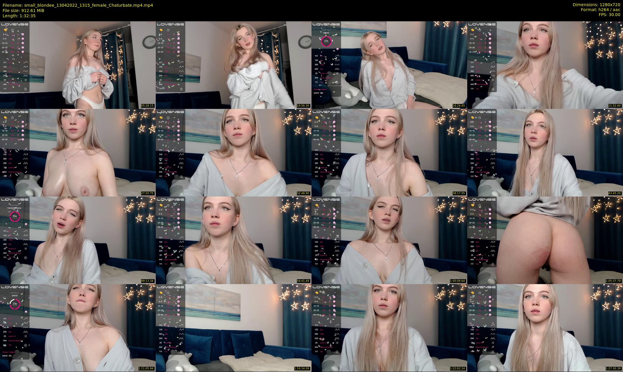 small_blondee — 93 minute Chaturbate female cam show recording, 720p, Apr 13, 2022