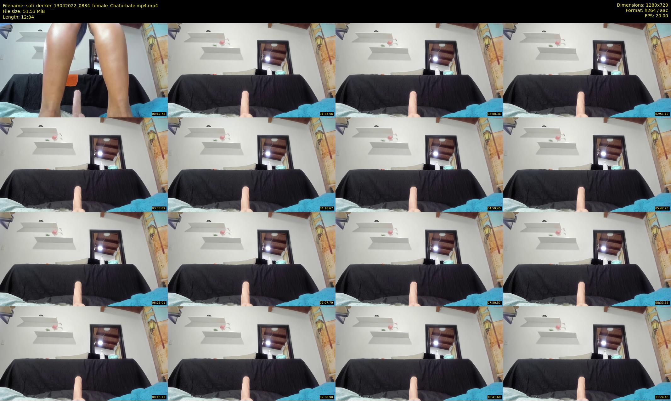 sofi_decker — 13 minute Chaturbate female cam show recording, 720p, Apr 13, 2022