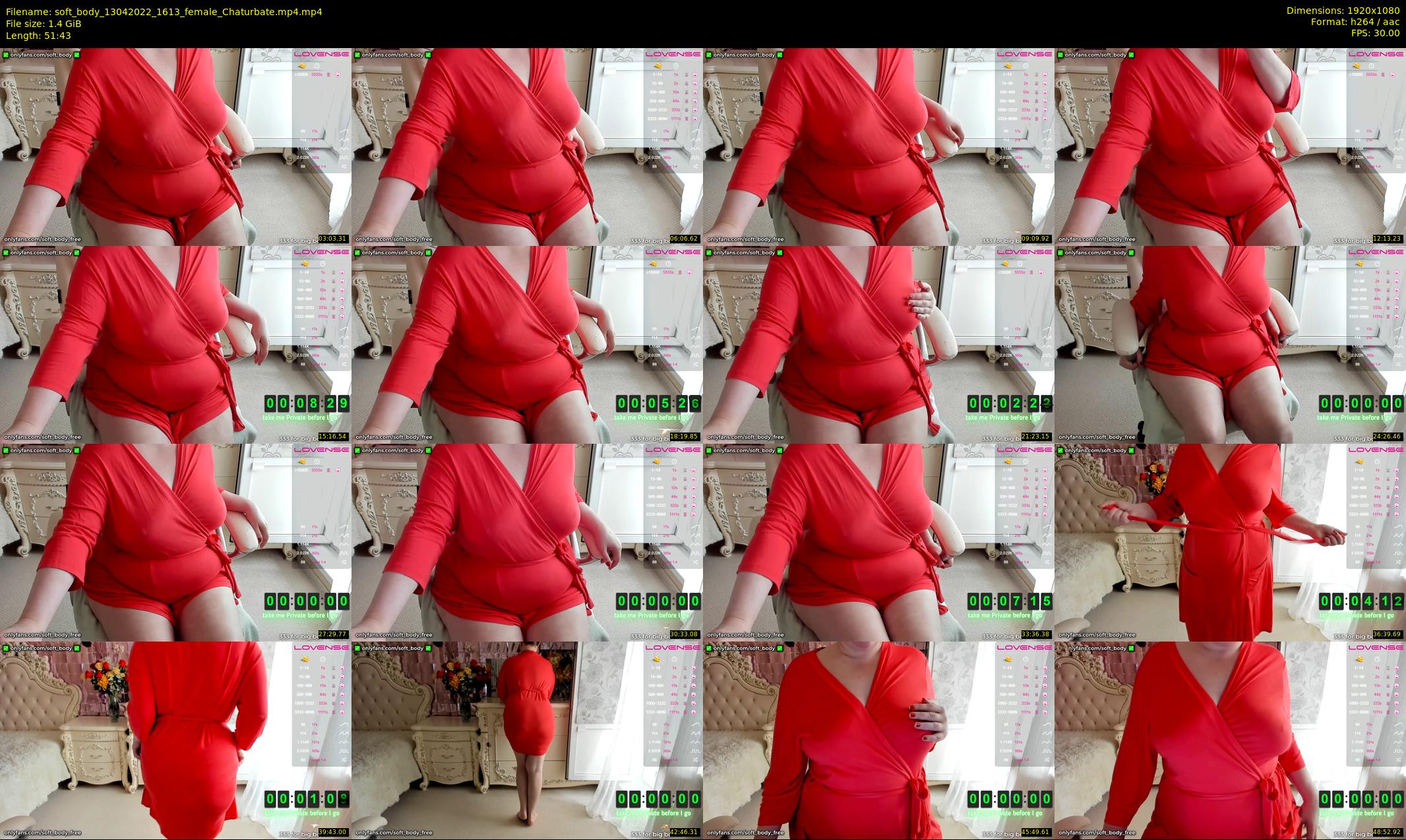 soft_body — 52 minute Chaturbate female cam show recording, 1080p, Apr 13, 2022