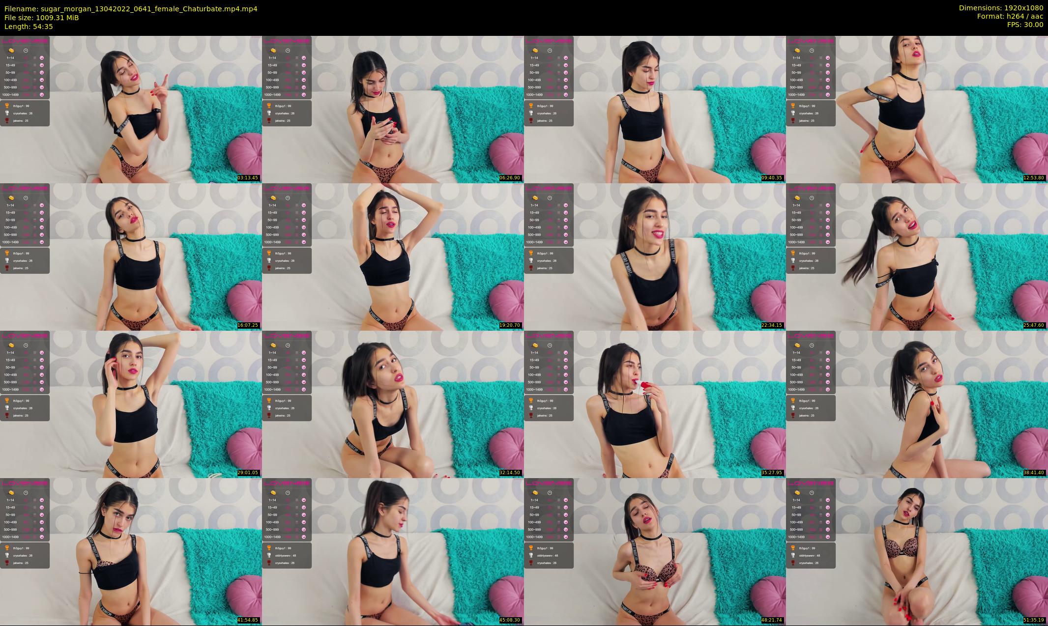 sugar_morgan — 55 minute Chaturbate female cam show recording, 1080p, Apr 13, 2022