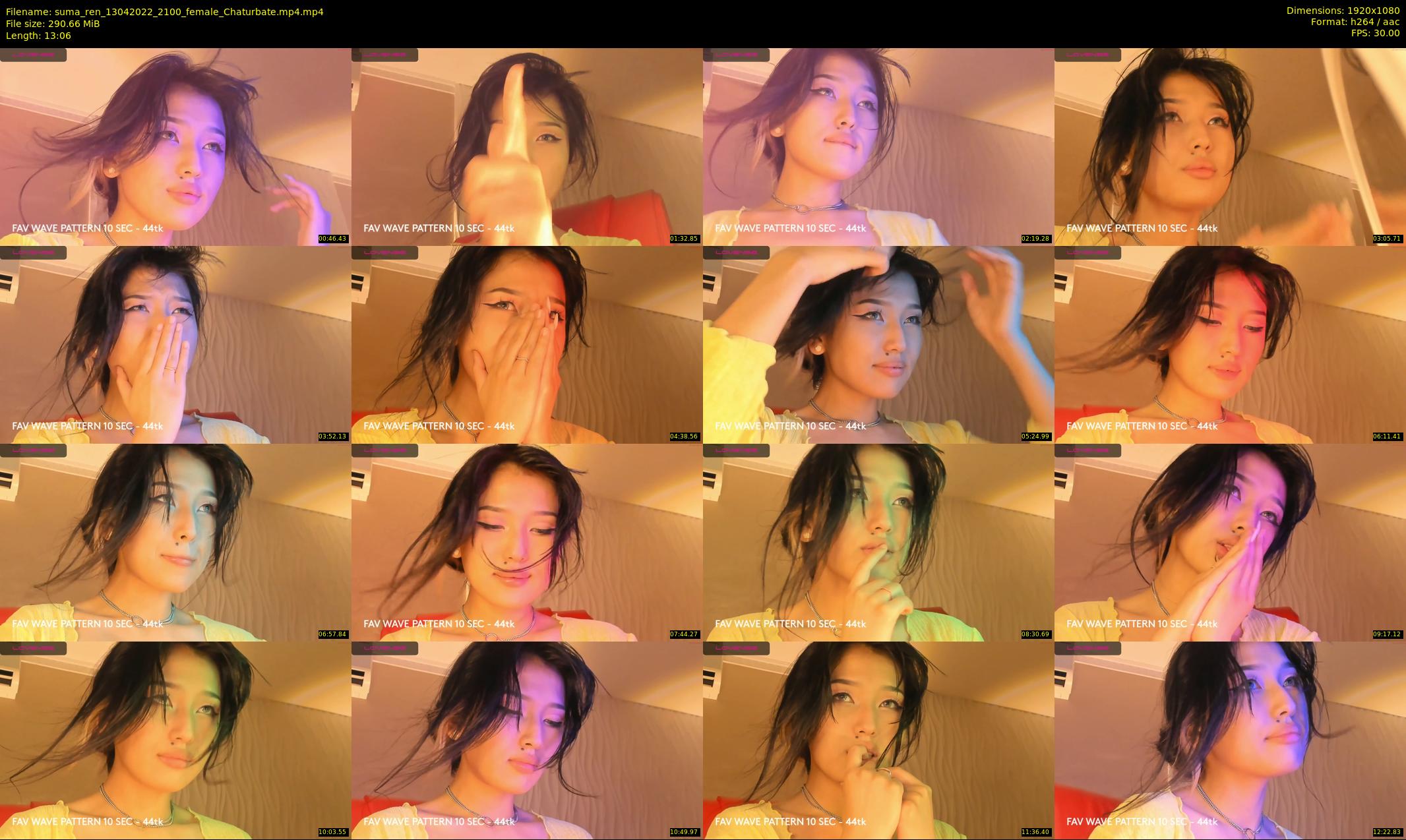 suma_ren — 14 minute Chaturbate female cam show recording, 1080p, Apr 13, 2022