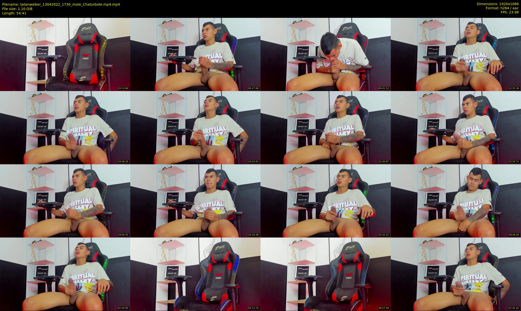 tatanwalker — 55 minute Chaturbate male cam show recording, 1080p, Apr 13, 2022