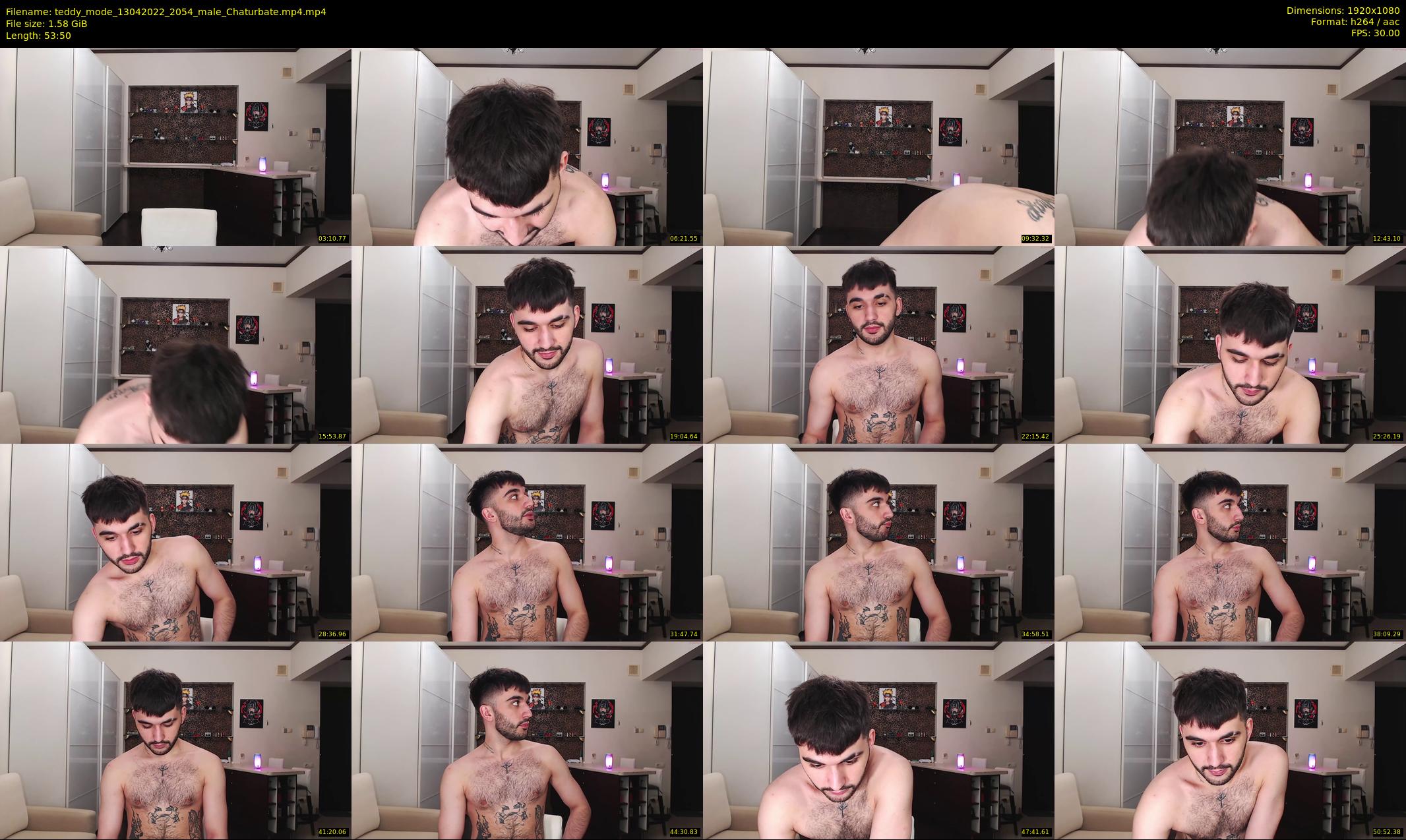 teddy_mode — 54 minute Chaturbate couple cam show recording, 1080p, Apr 13, 2022