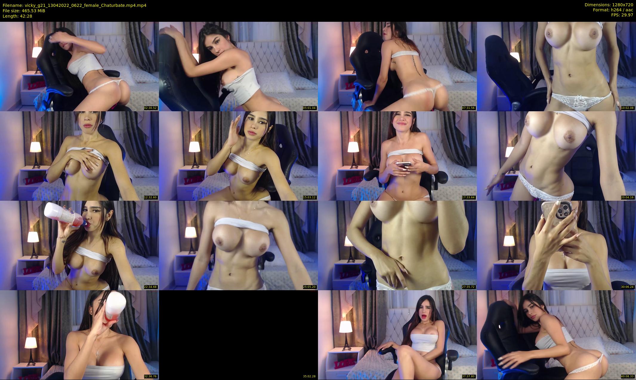 vicky_g21 — 43 minute Chaturbate female cam show recording, 720p, Apr 13, 2022