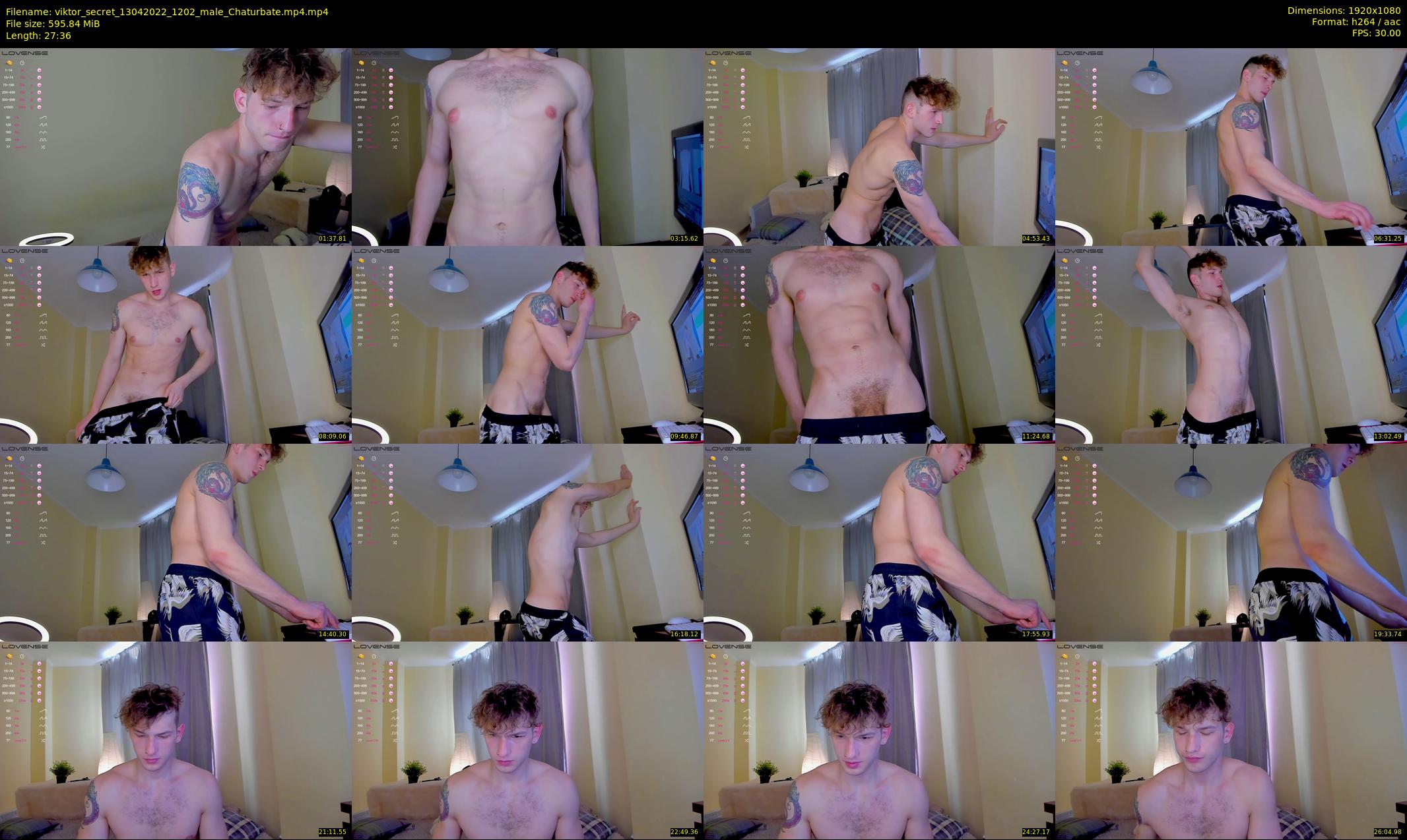 viktor_secret — 28 minute Chaturbate male cam show recording, 1080p, Apr 13, 2022