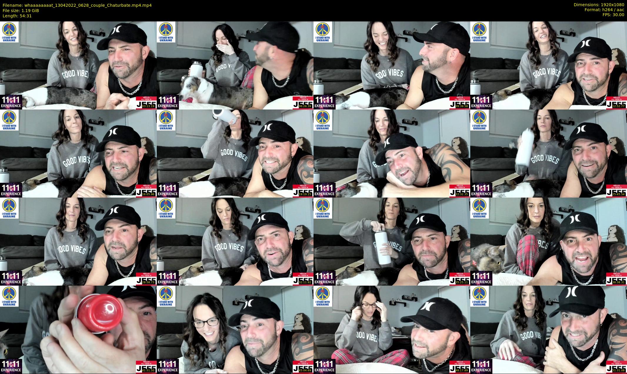 whaaaaaaaat — 55 minute Chaturbate couple cam show recording, 1080p, Apr 13, 2022