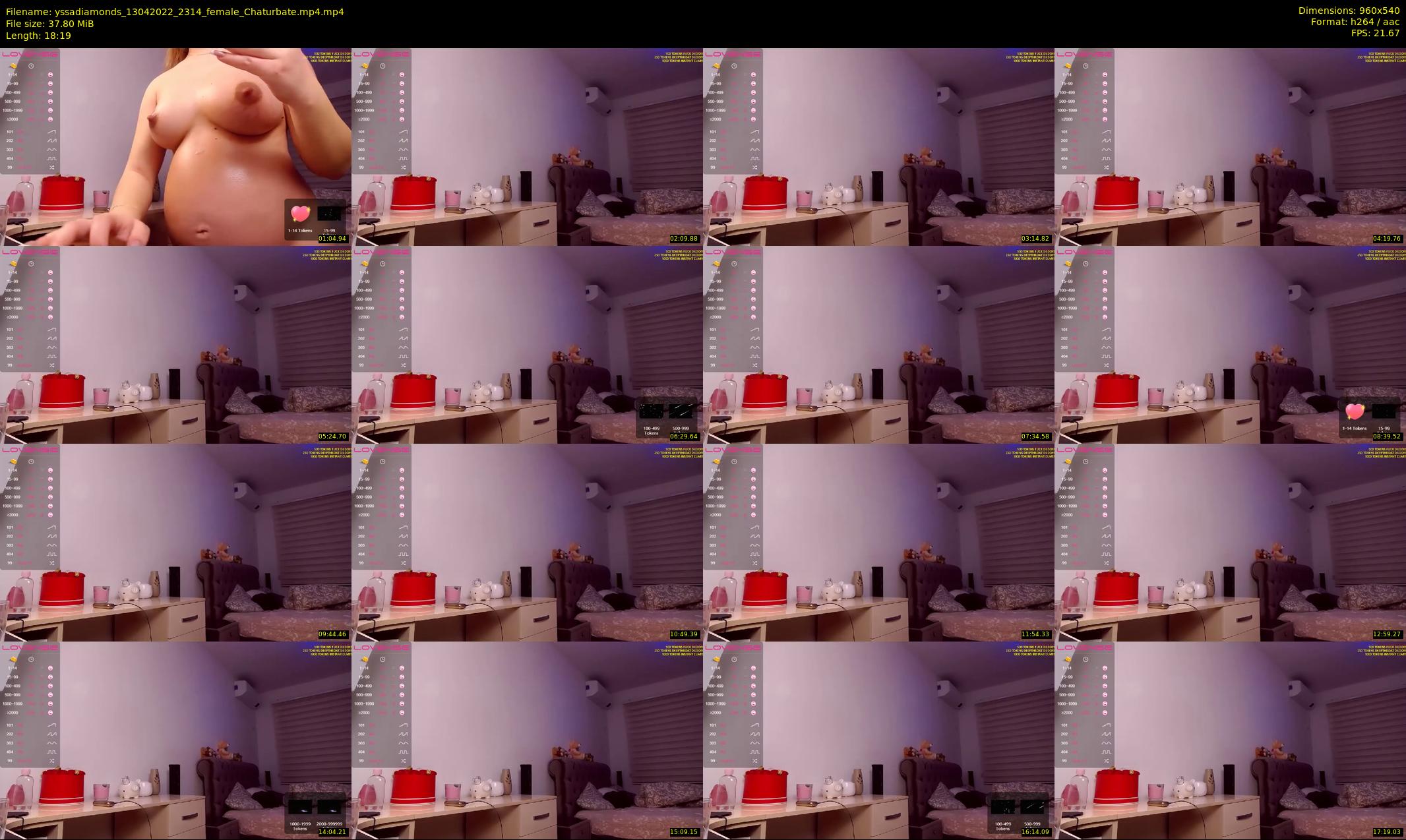 yssadiamonds — 19 minute Chaturbate female cam show recording, 480p, Apr 13, 2022