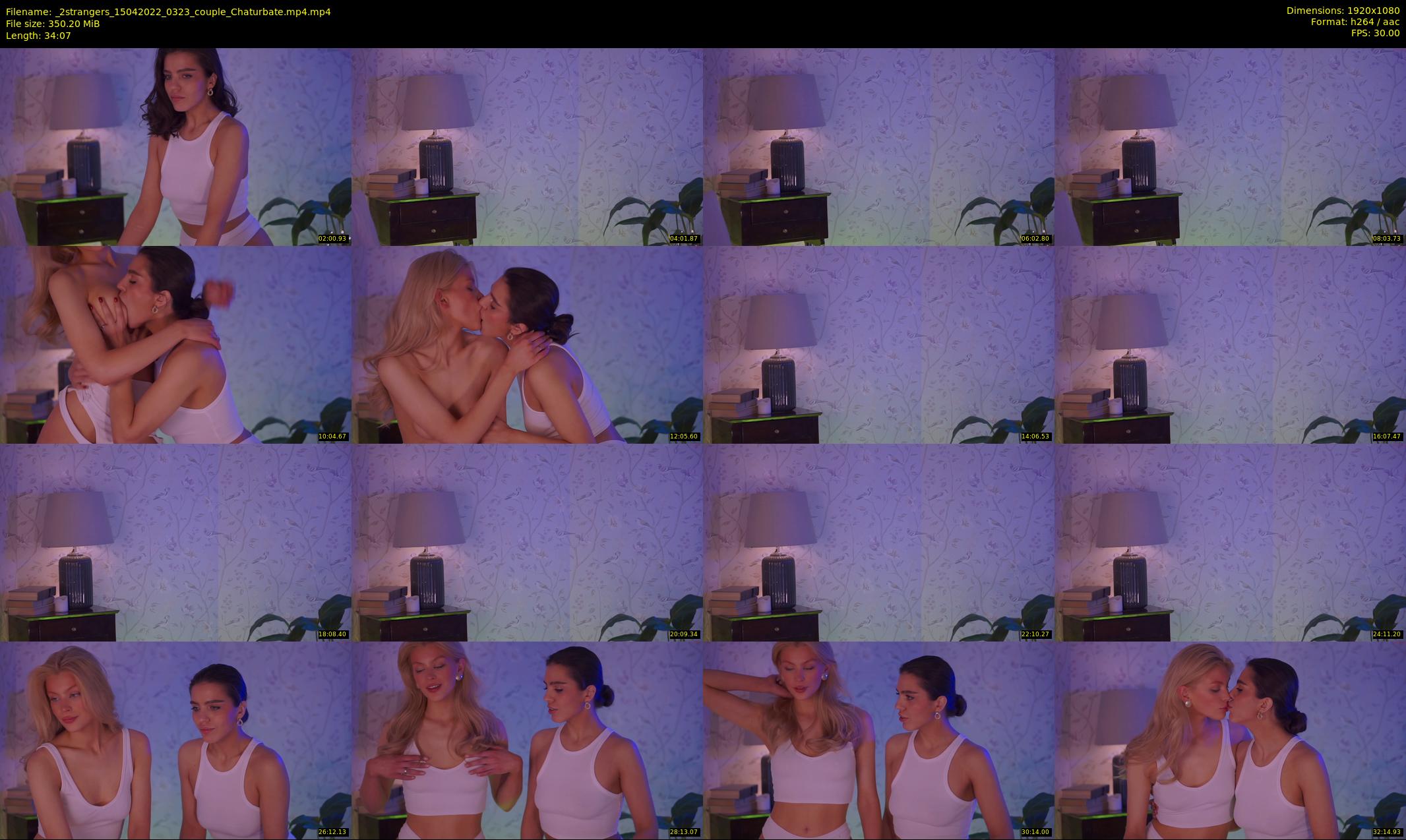 _2strangers — 35 minute Chaturbate couple cam show recording, 1080p, Apr 15, 2022
