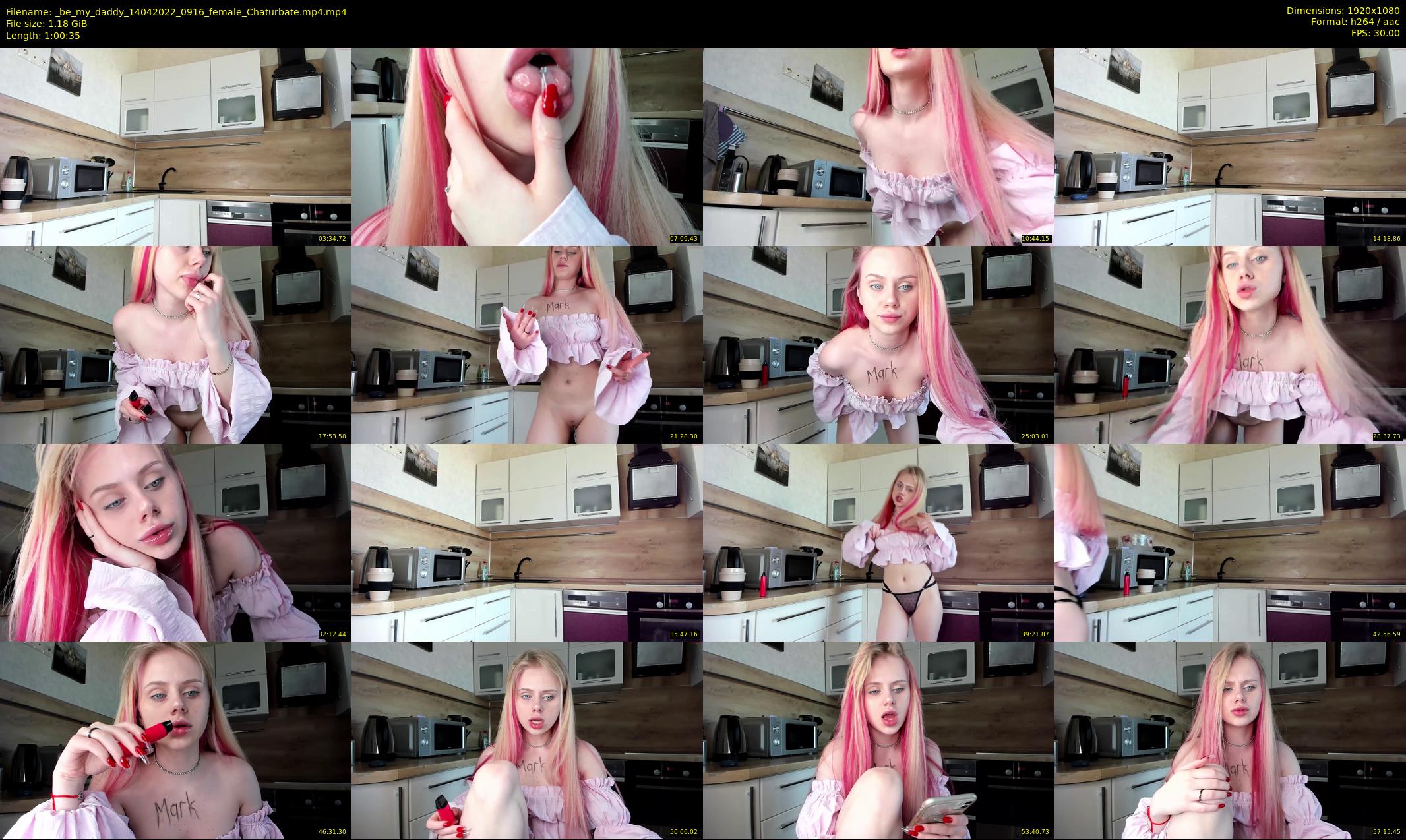 _be_my_daddy — 61 minute Chaturbate female cam show recording, 1080p, Apr 14, 2022