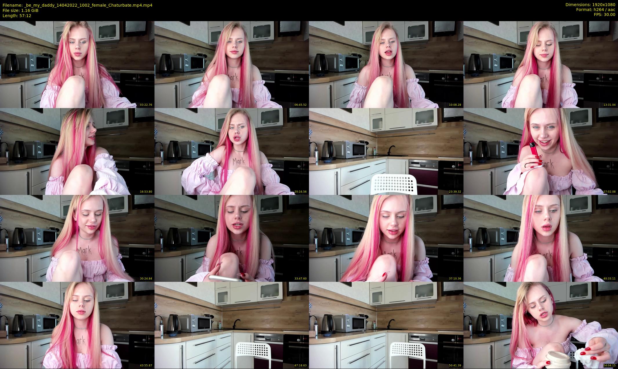 _be_my_daddy — 58 minute Chaturbate female cam show recording, 1080p, Apr 14, 2022