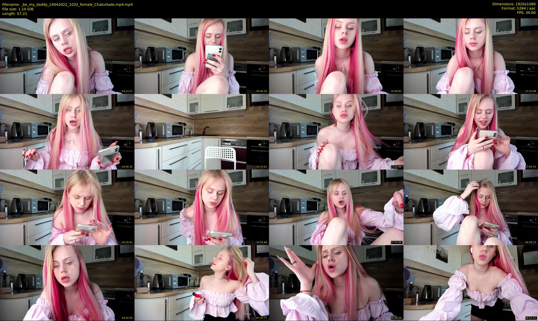 _be_my_daddy — 58 minute Chaturbate female cam show recording, 1080p, Apr 14, 2022
