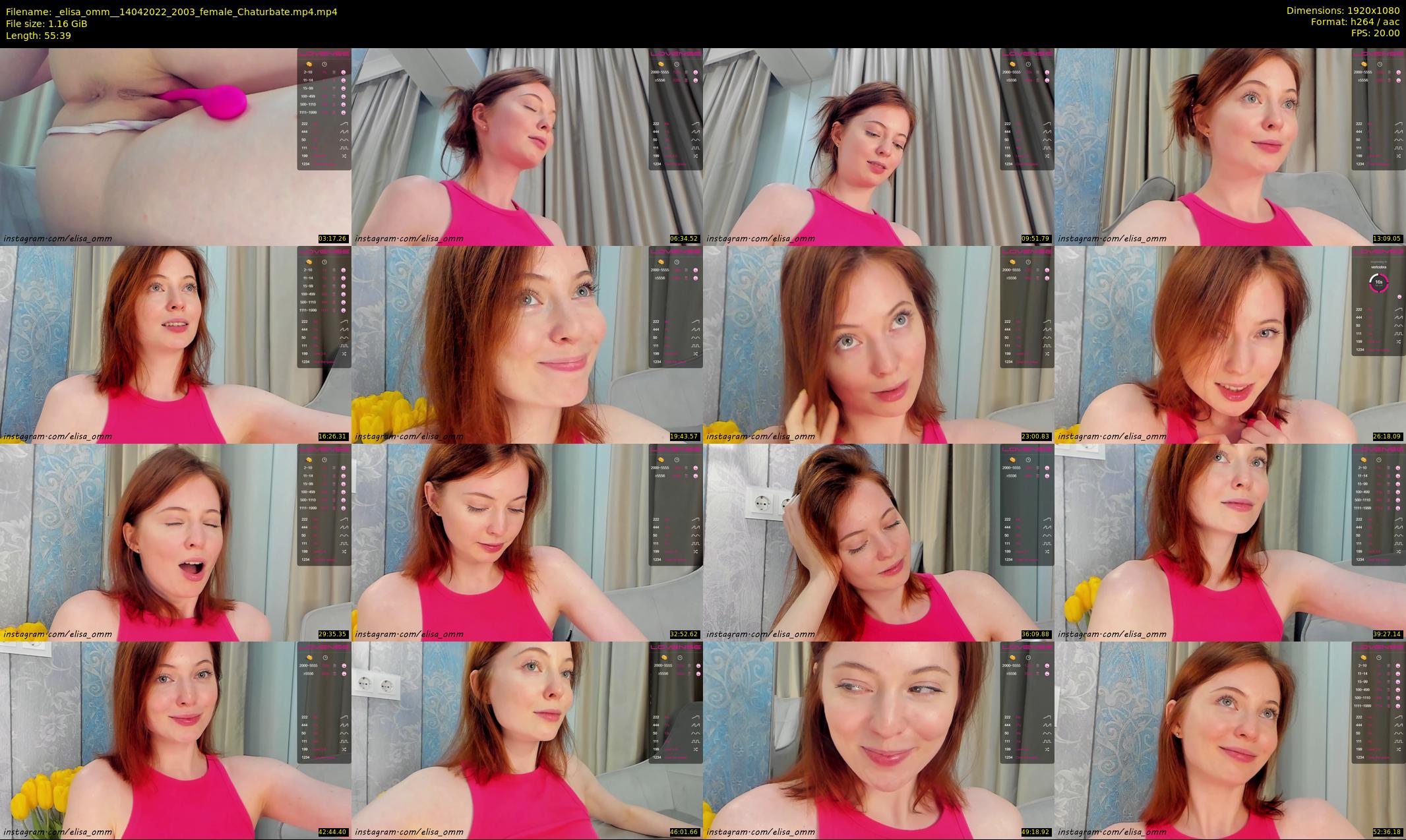 _elisa_omm_ — 56 minute Chaturbate female cam show recording, 1080p, Apr 14, 2022