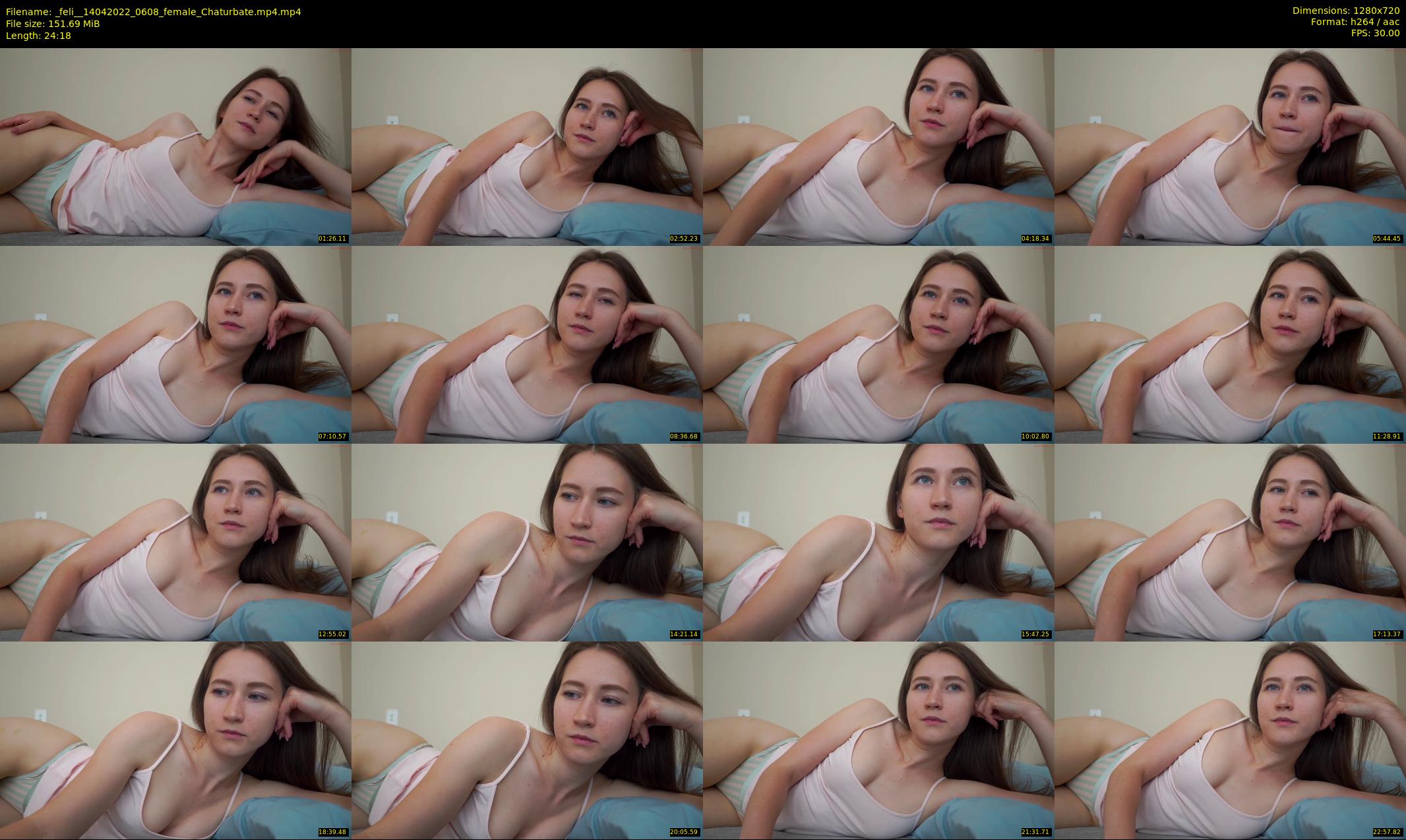 _feli_ — 25 minute Chaturbate female cam show recording, 720p, Apr 14, 2022