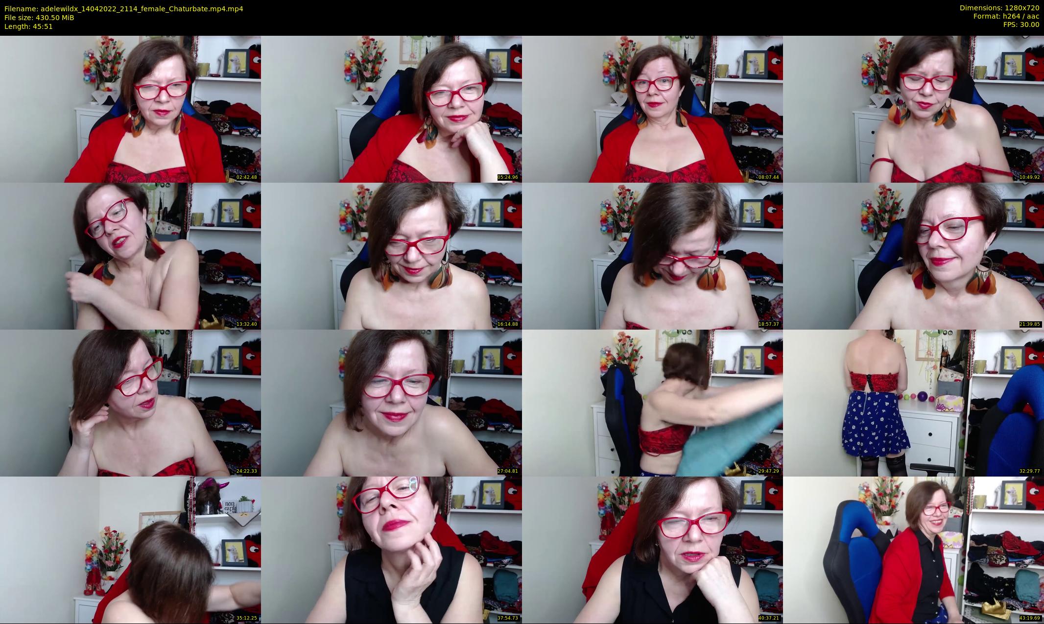 adelewildx — 46 minute Chaturbate female cam show recording, 720p, Apr 14, 2022