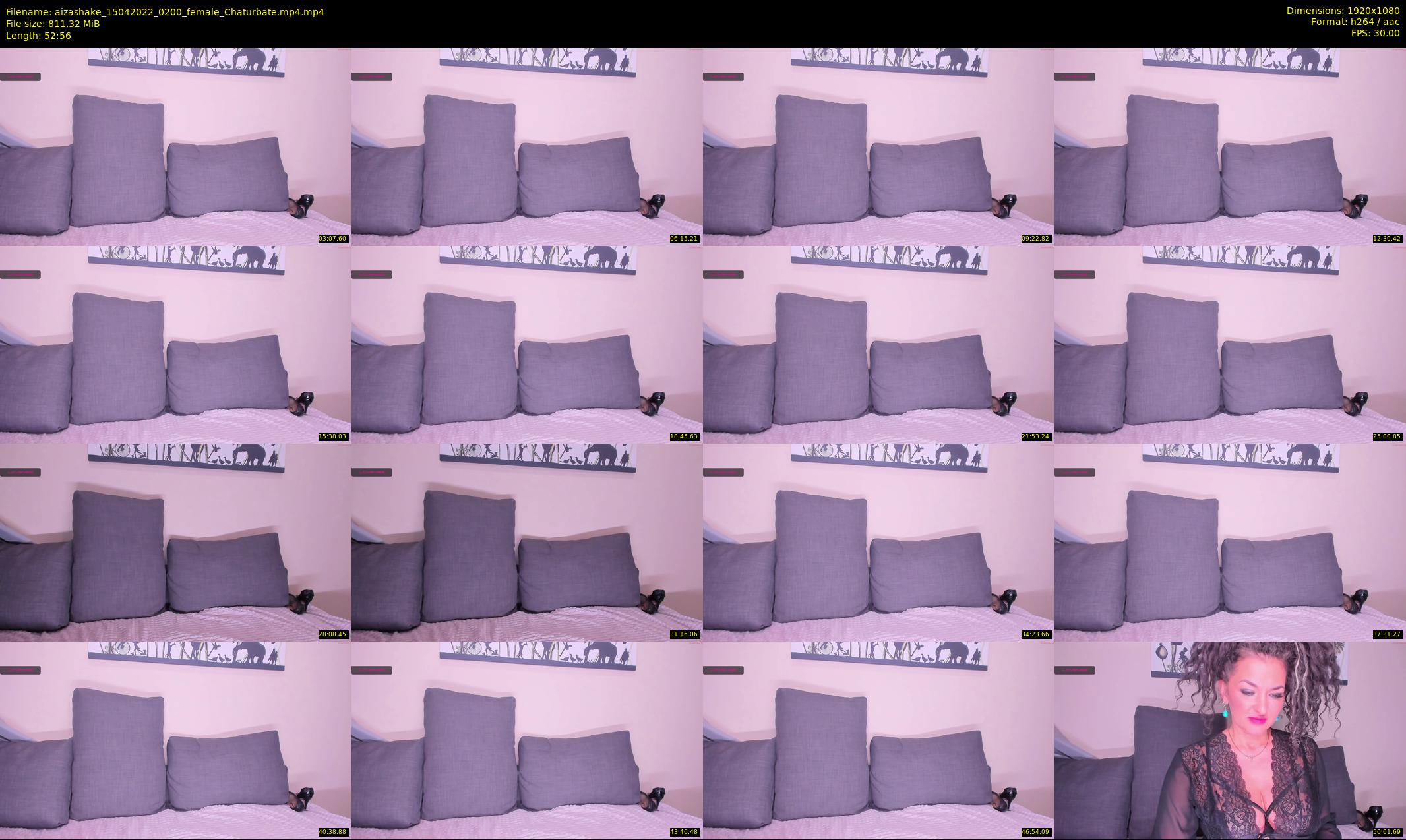 aizashake — 53 minute Chaturbate female cam show recording, 1080p, Apr 15, 2022
