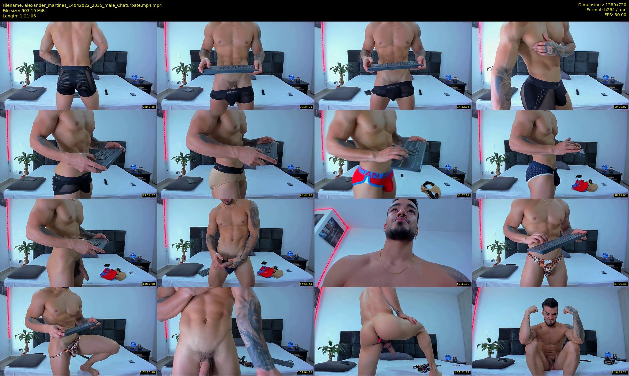 alexander_martines — 82 minute Chaturbate male cam show recording, 720p, Apr 14, 2022