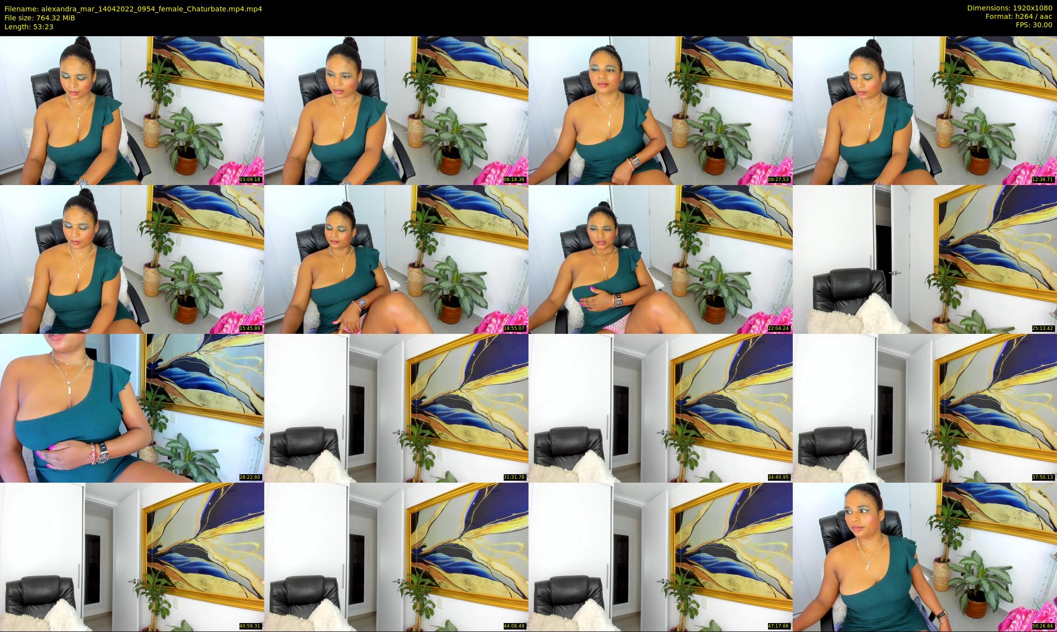 alexandra_mar — 54 minute Chaturbate female cam show recording, 1080p, Apr 14, 2022