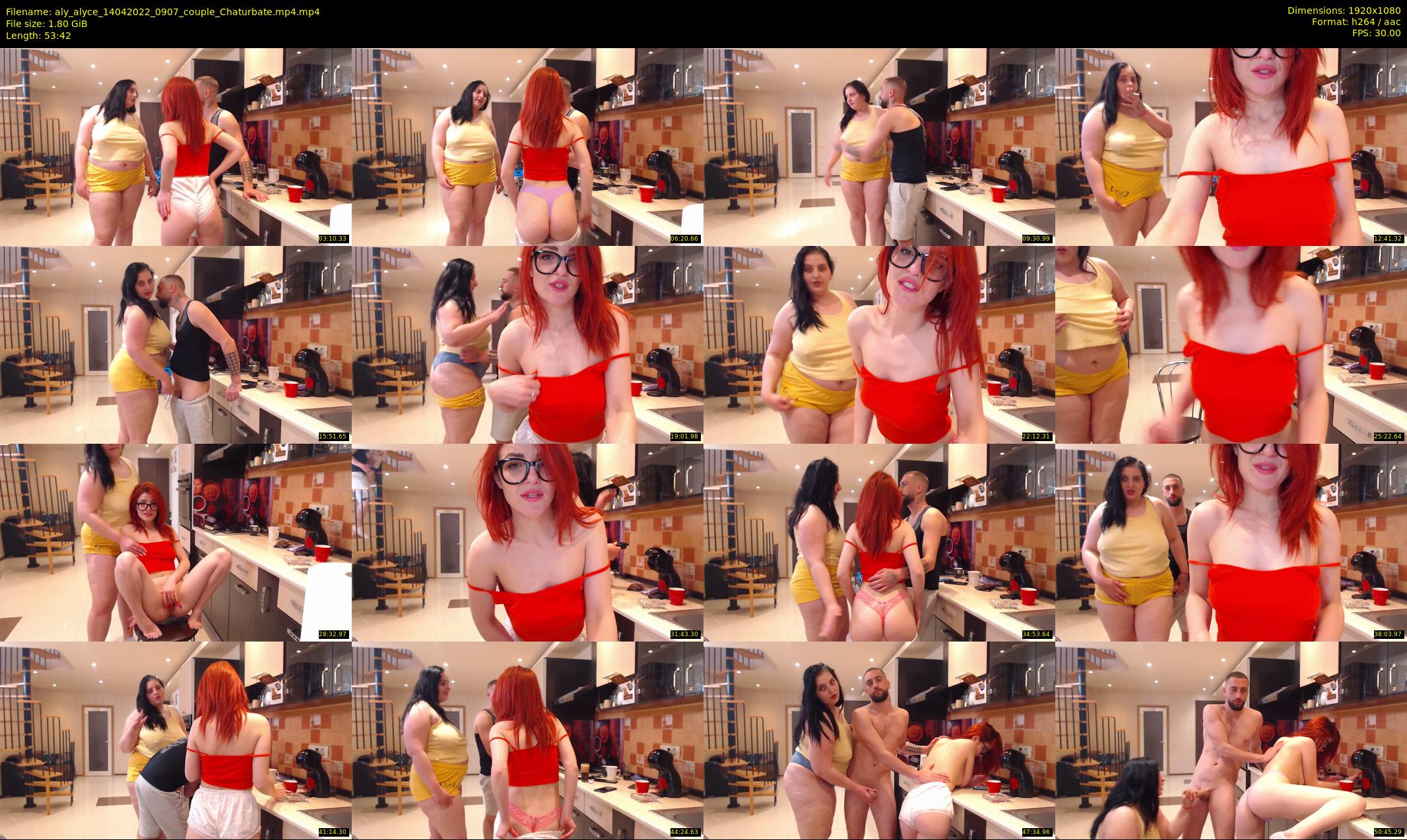 aly_alyce — 54 minute Chaturbate female cam show recording, 1080p, Apr 14, 2022