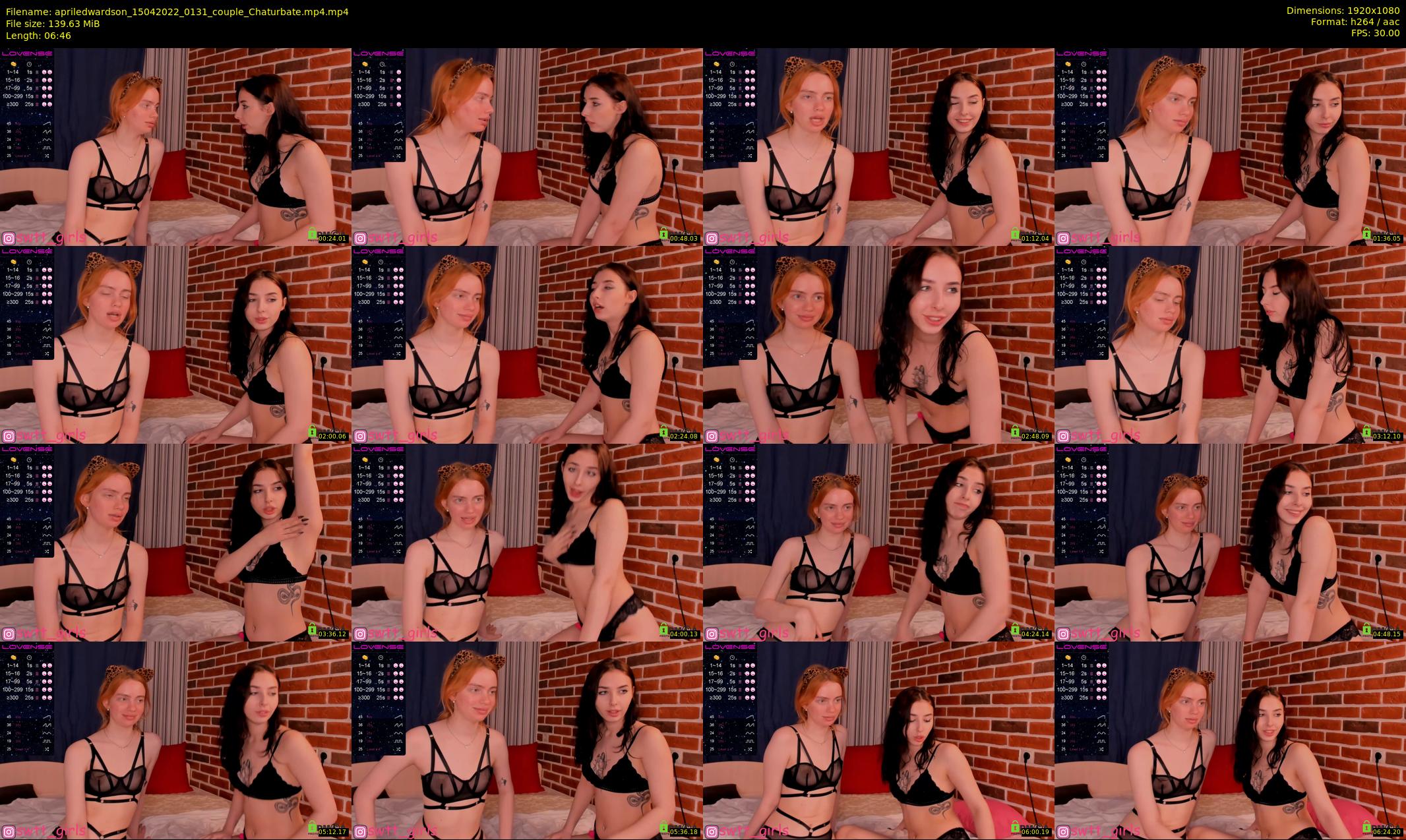 apriledwardson — 7 minute Chaturbate couple cam show recording, 1080p, Apr 15, 2022