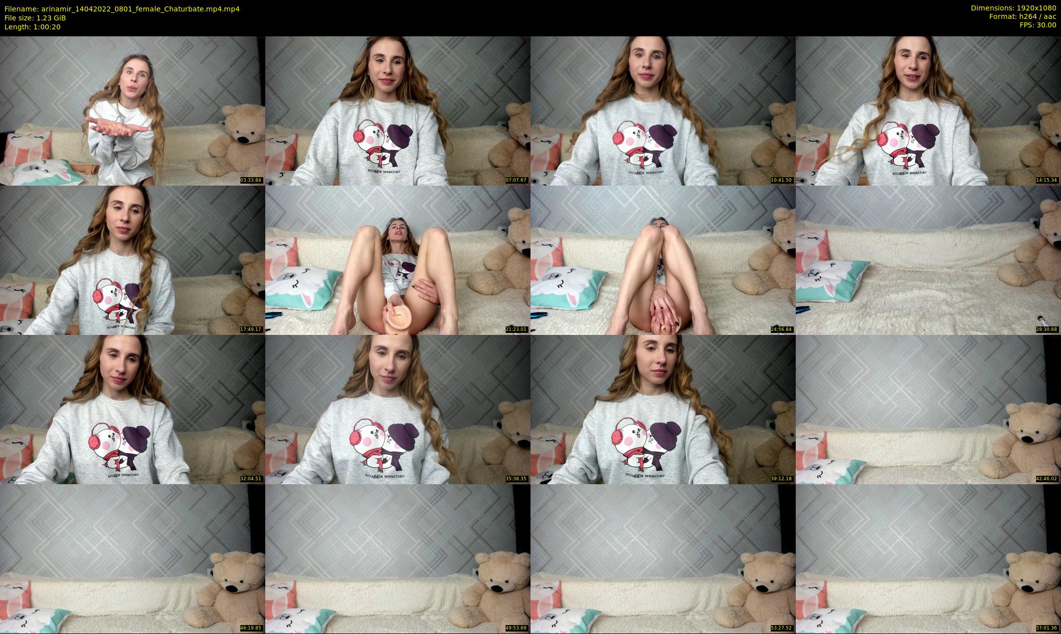 arinamir — 61 minute Chaturbate female cam show recording, 1080p, Apr 14, 2022