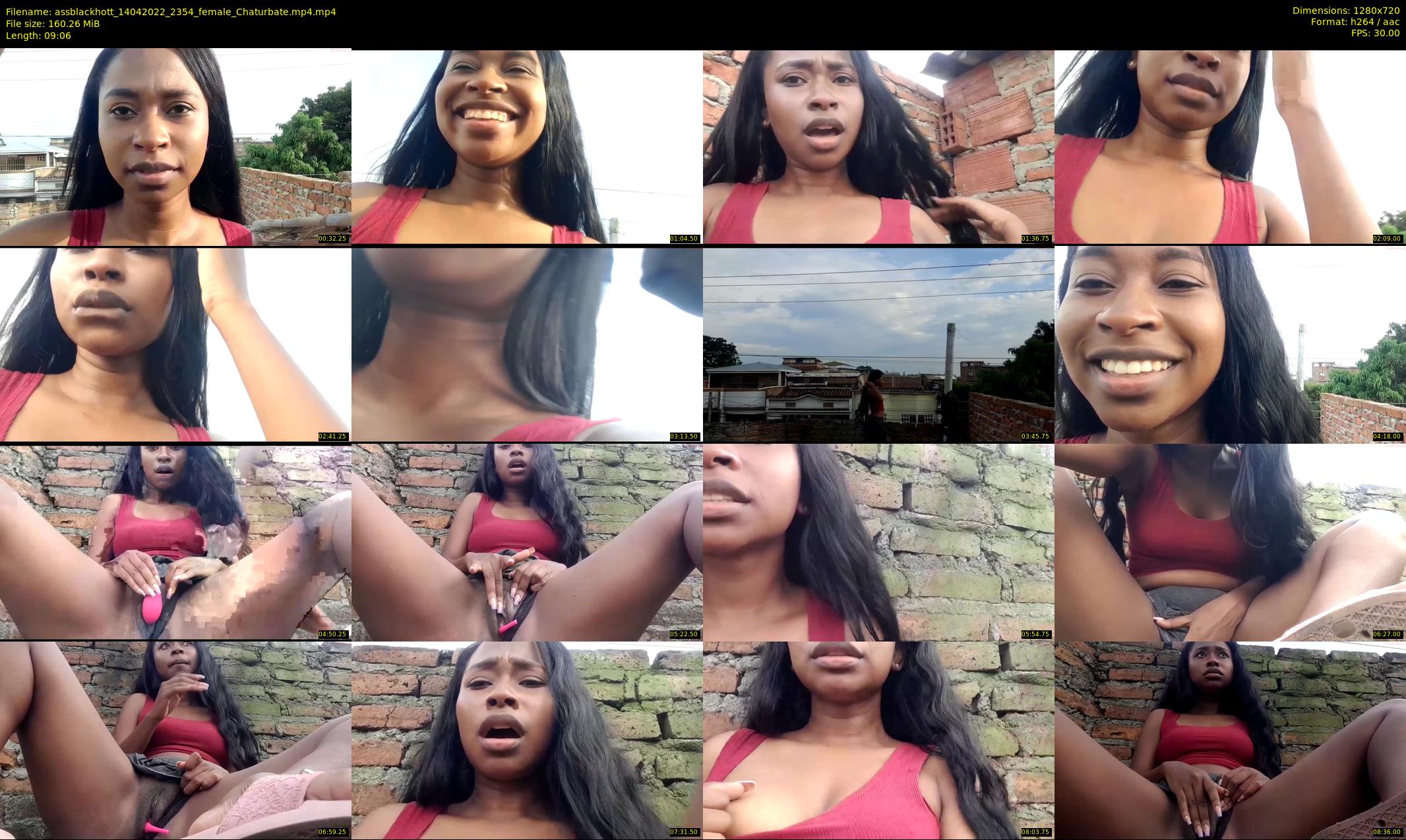 assblackhott — 10 minute Chaturbate female cam show recording, 720p, Apr 14, 2022