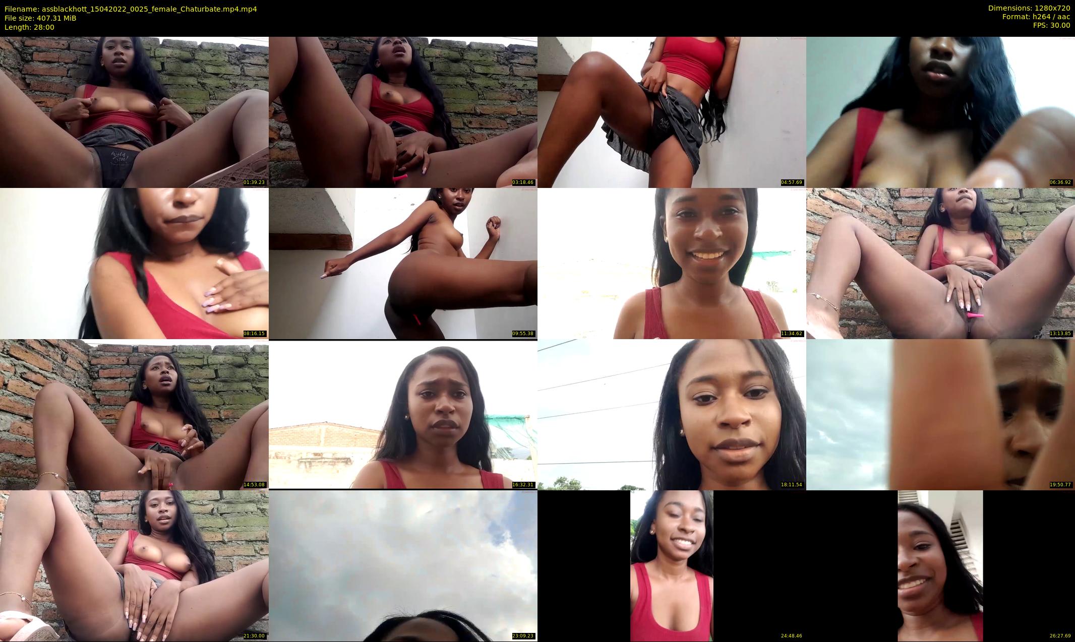 assblackhott — 28 minute Chaturbate female cam show recording, 720p, Apr 15, 2022