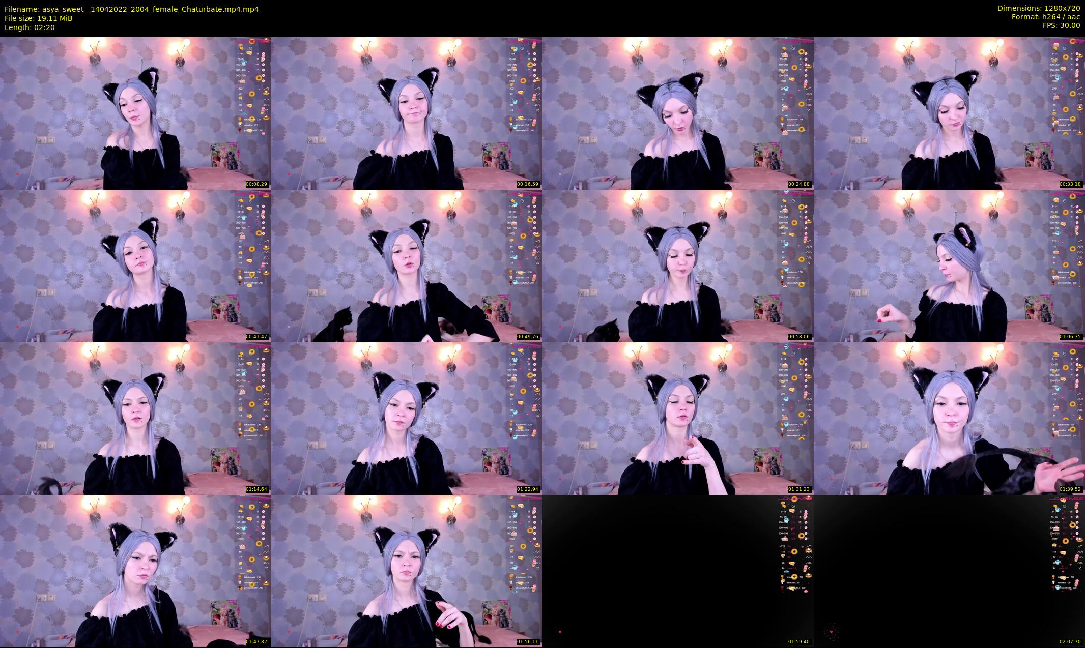 asya_sweet_ — 3 minute Chaturbate female cam show recording, 720p, Apr 14, 2022