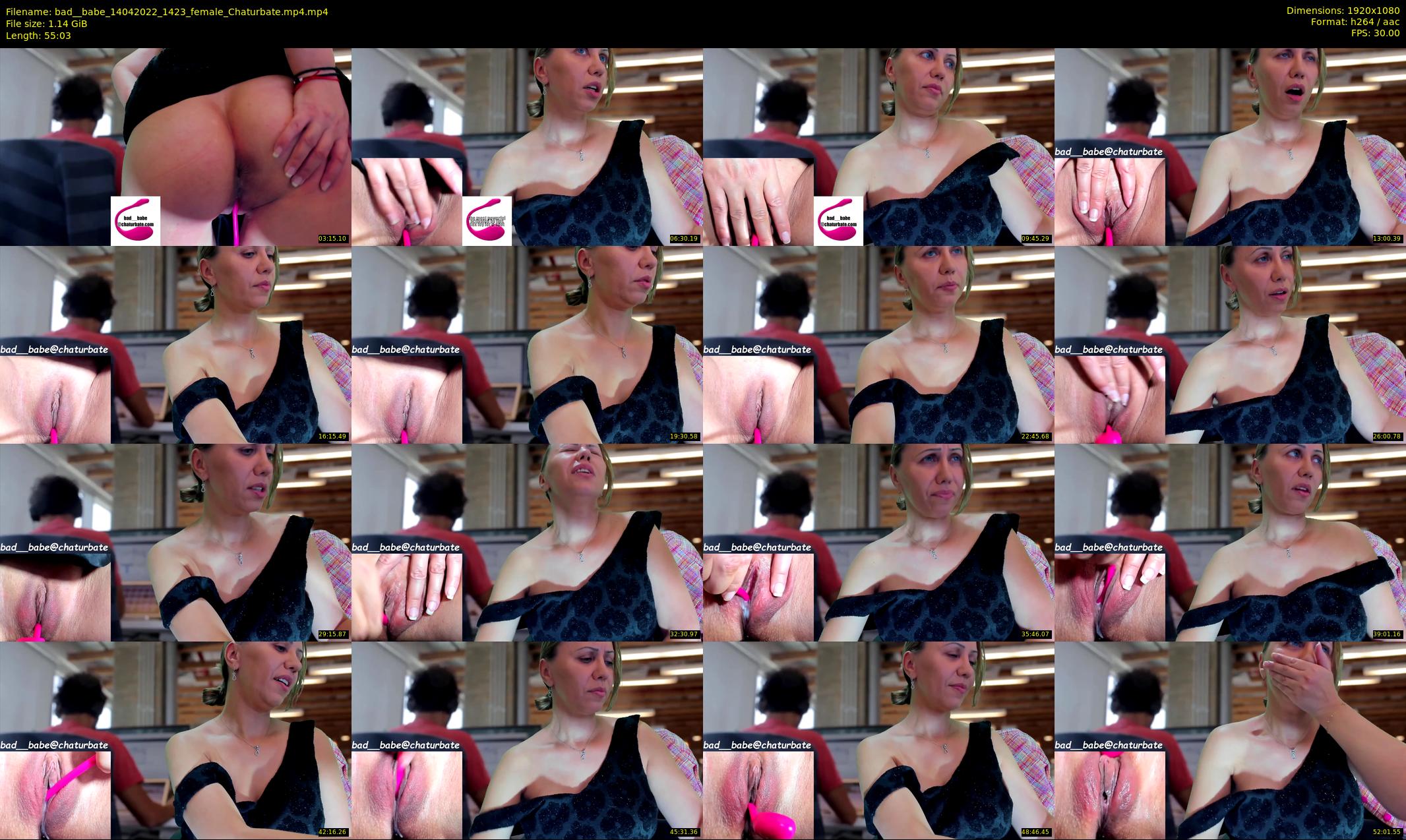 bad__babe — 56 minute Chaturbate female cam show recording, 1080p, Apr 14, 2022