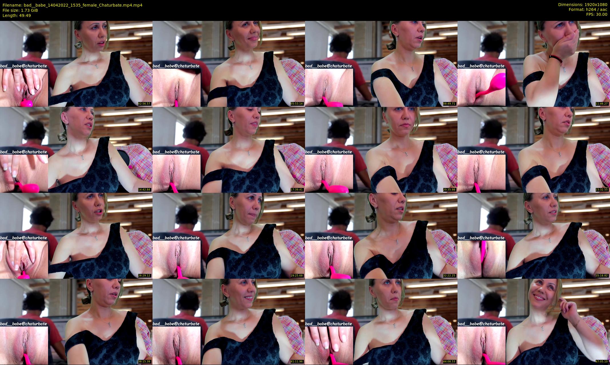 bad__babe — 50 minute Chaturbate female cam show recording, 1080p, Apr 14, 2022