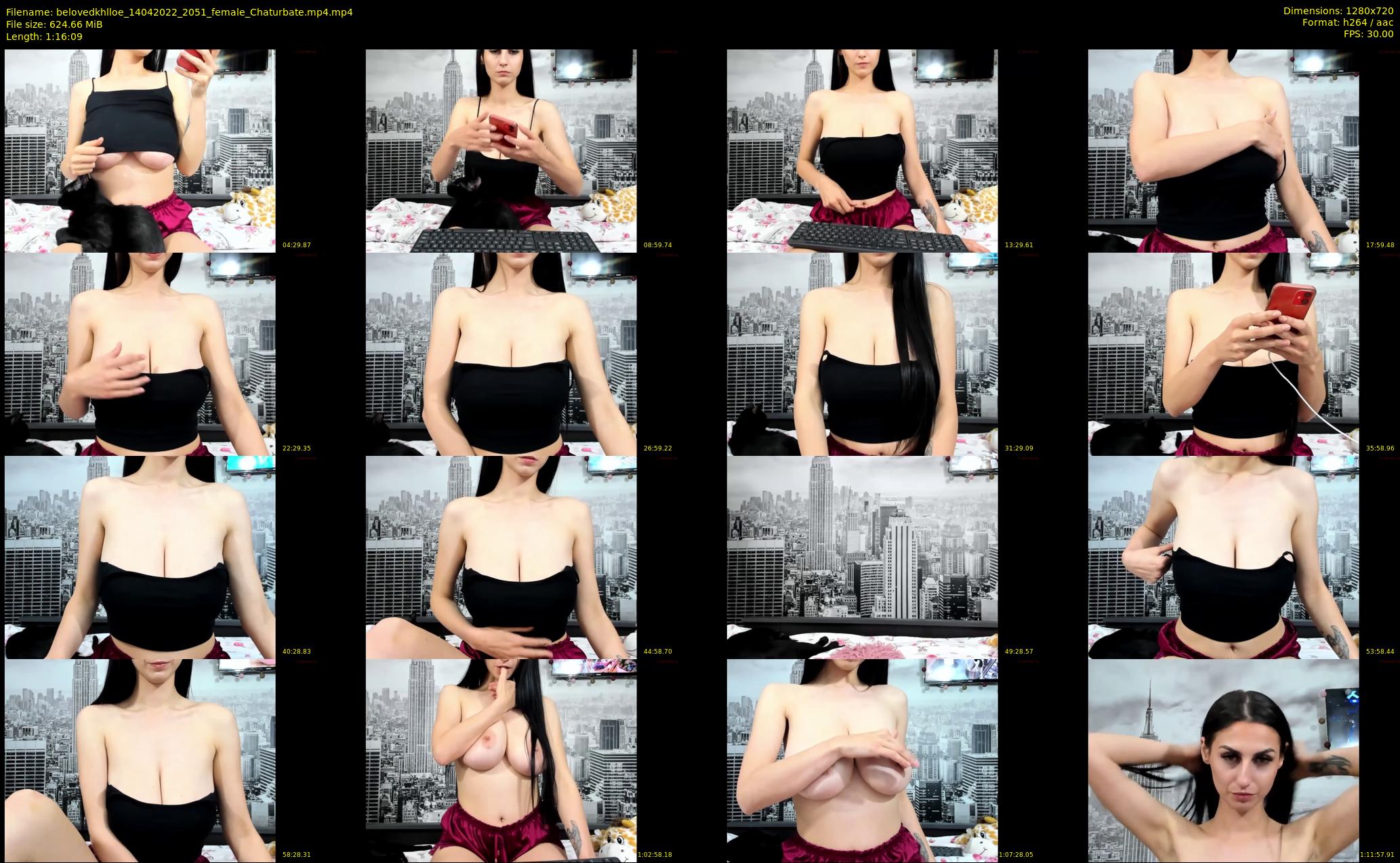 belovedkhlloe — 77 minute Chaturbate female cam show recording, 720p, Apr 14, 2022