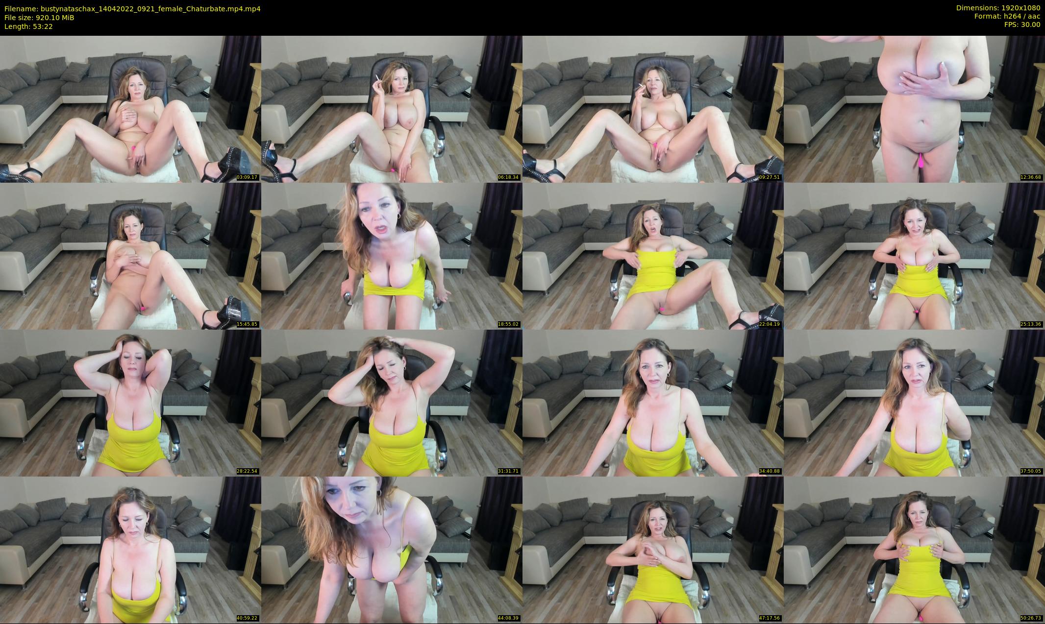 bustynataschax — 54 minute Chaturbate female cam show recording, 1080p, Apr 14, 2022