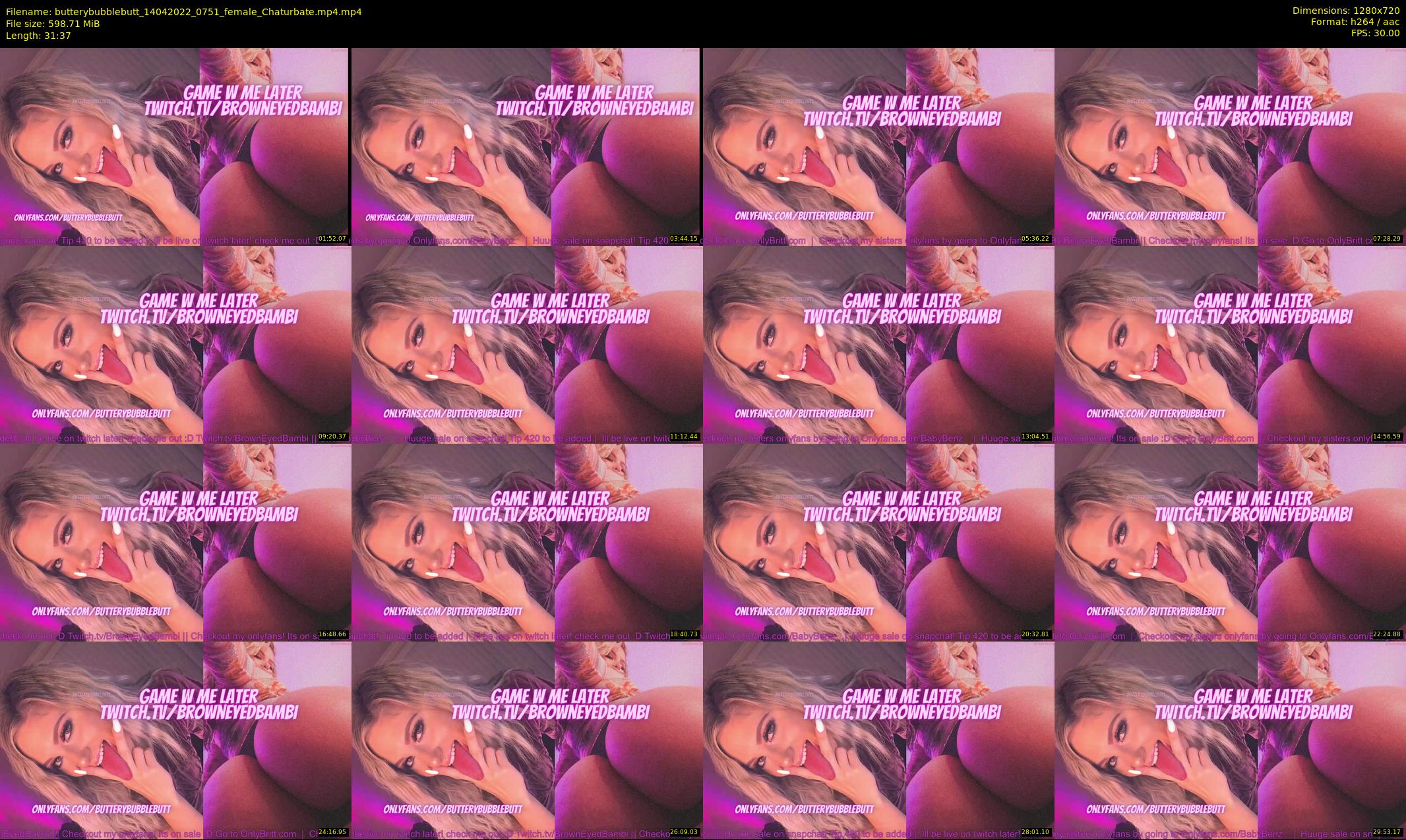 butterybubblebutt — 32 minute Chaturbate couple cam show recording, 720p, Apr 14, 2022