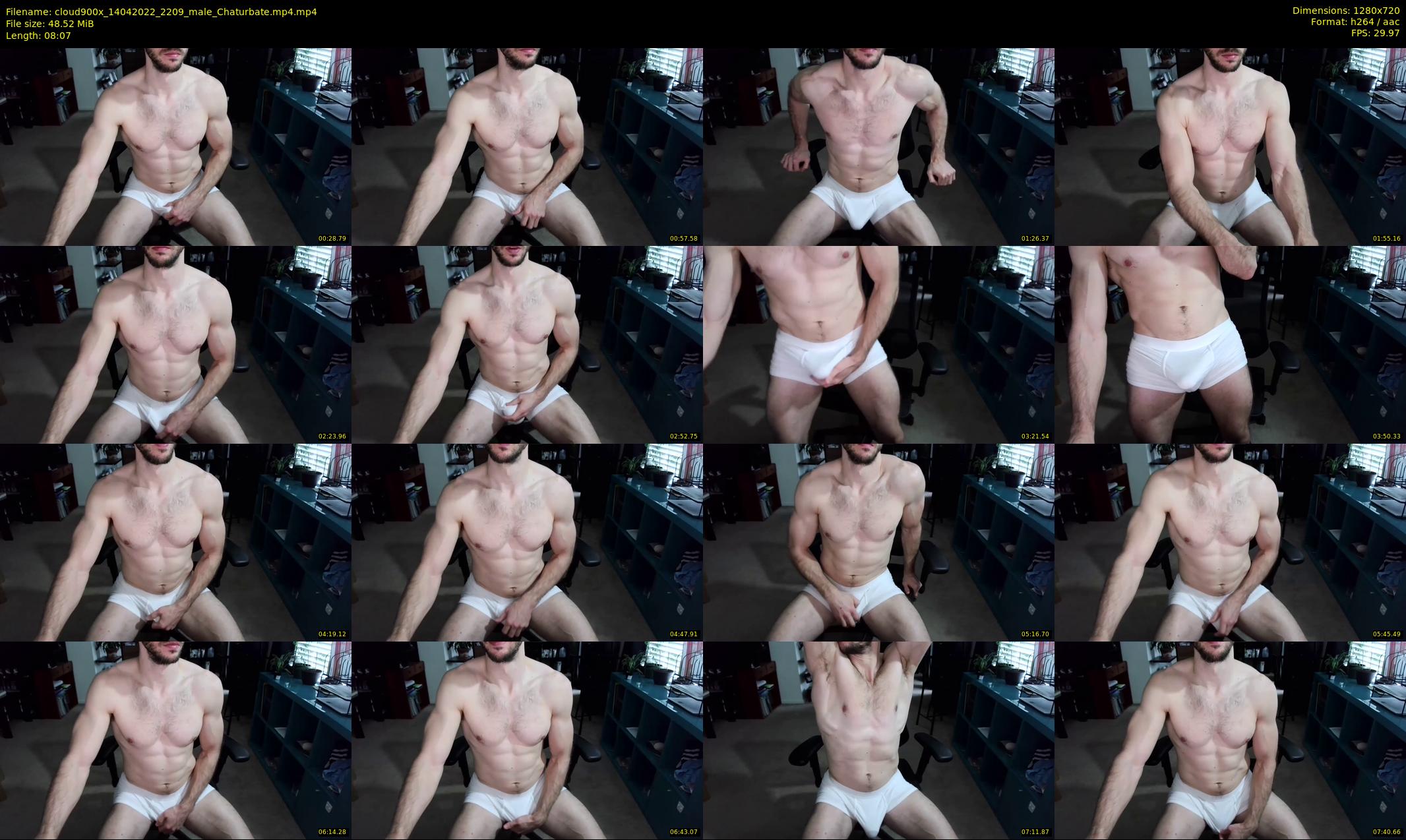 cloud900x — 9 minute Chaturbate male cam show recording, 720p, Apr 14, 2022