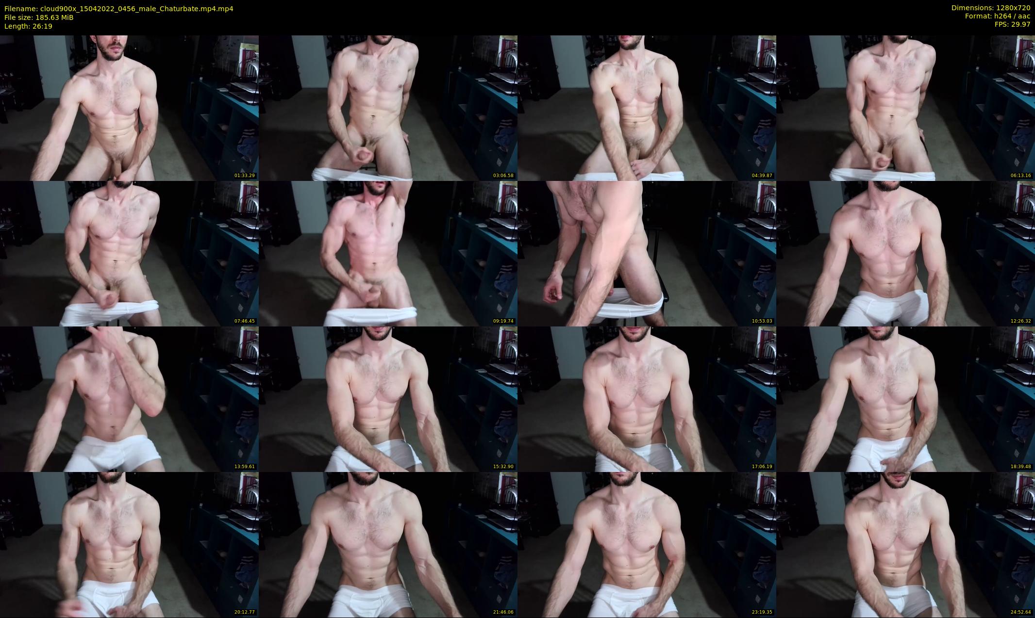 cloud900x — 27 minute Chaturbate male cam show recording, 720p, Apr 15, 2022